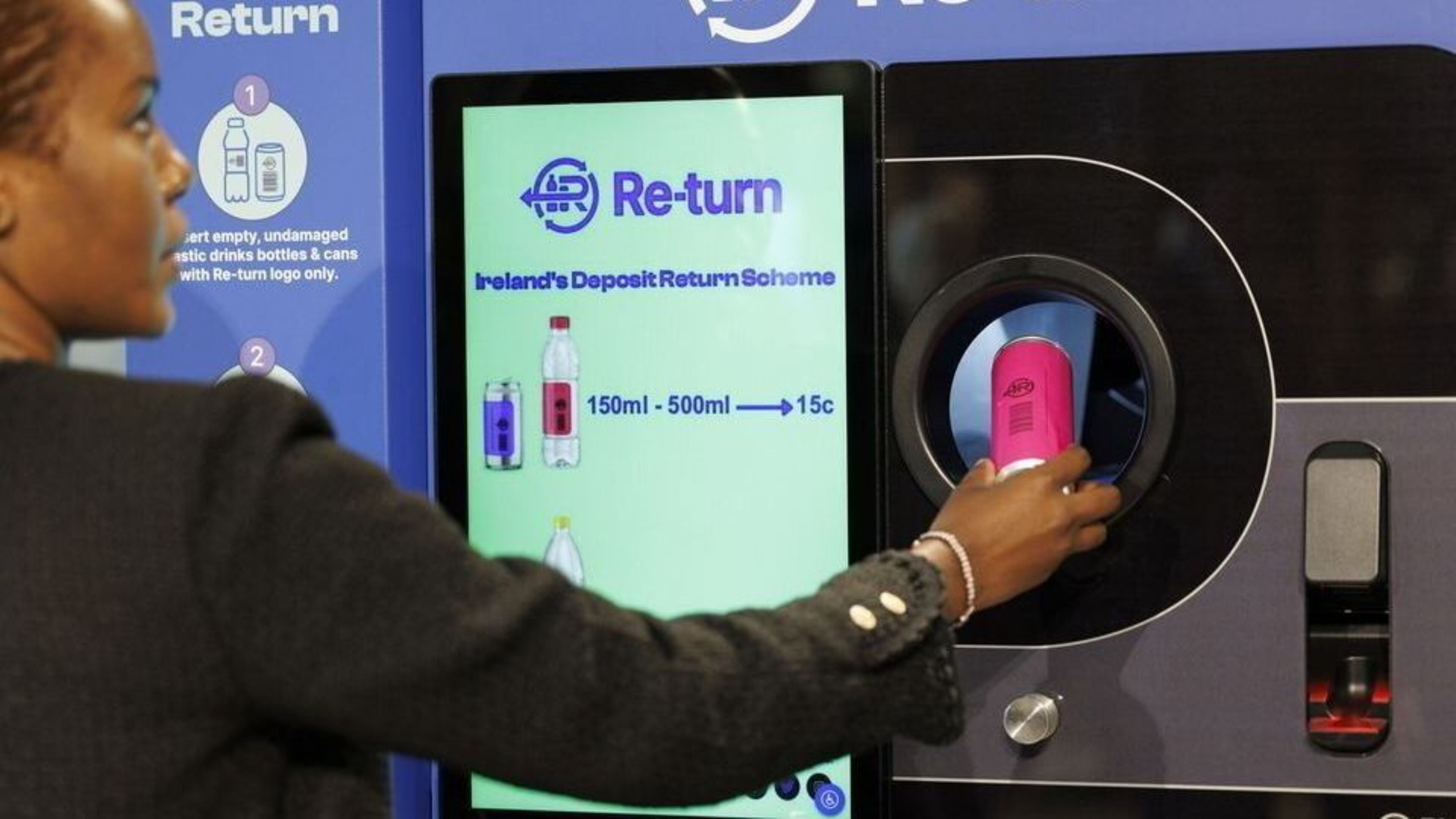 Doctors call for infection control measures around Re-turn machines for bottles and cans