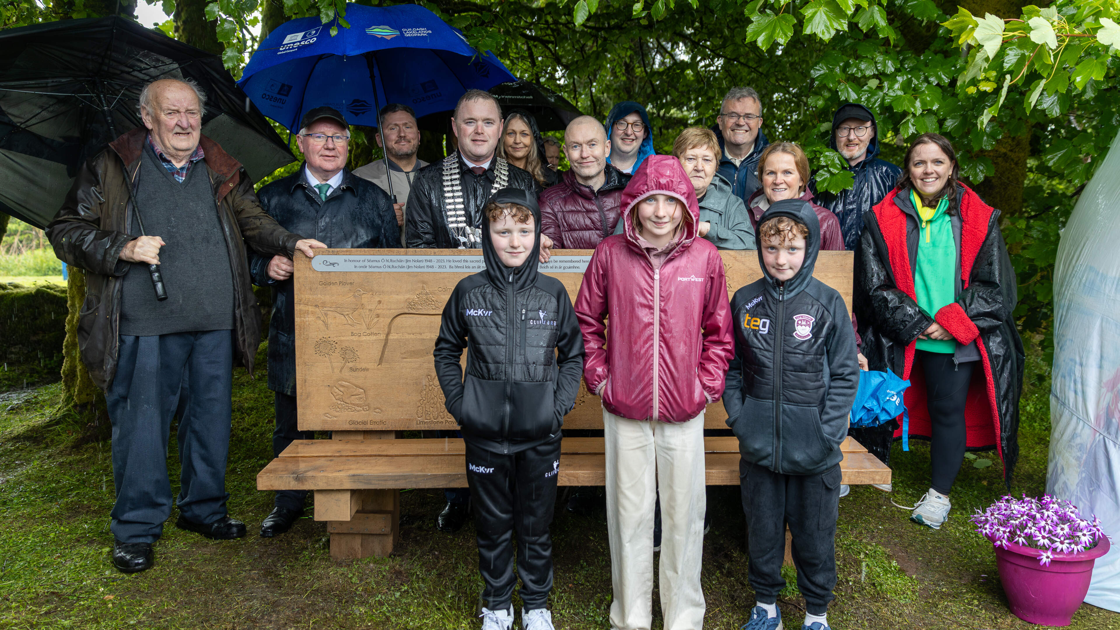 ‘Jim's memory and legacy will live on’ - Lasting tribute unveiled to Cavan community stalwart at popular tourism hotspot