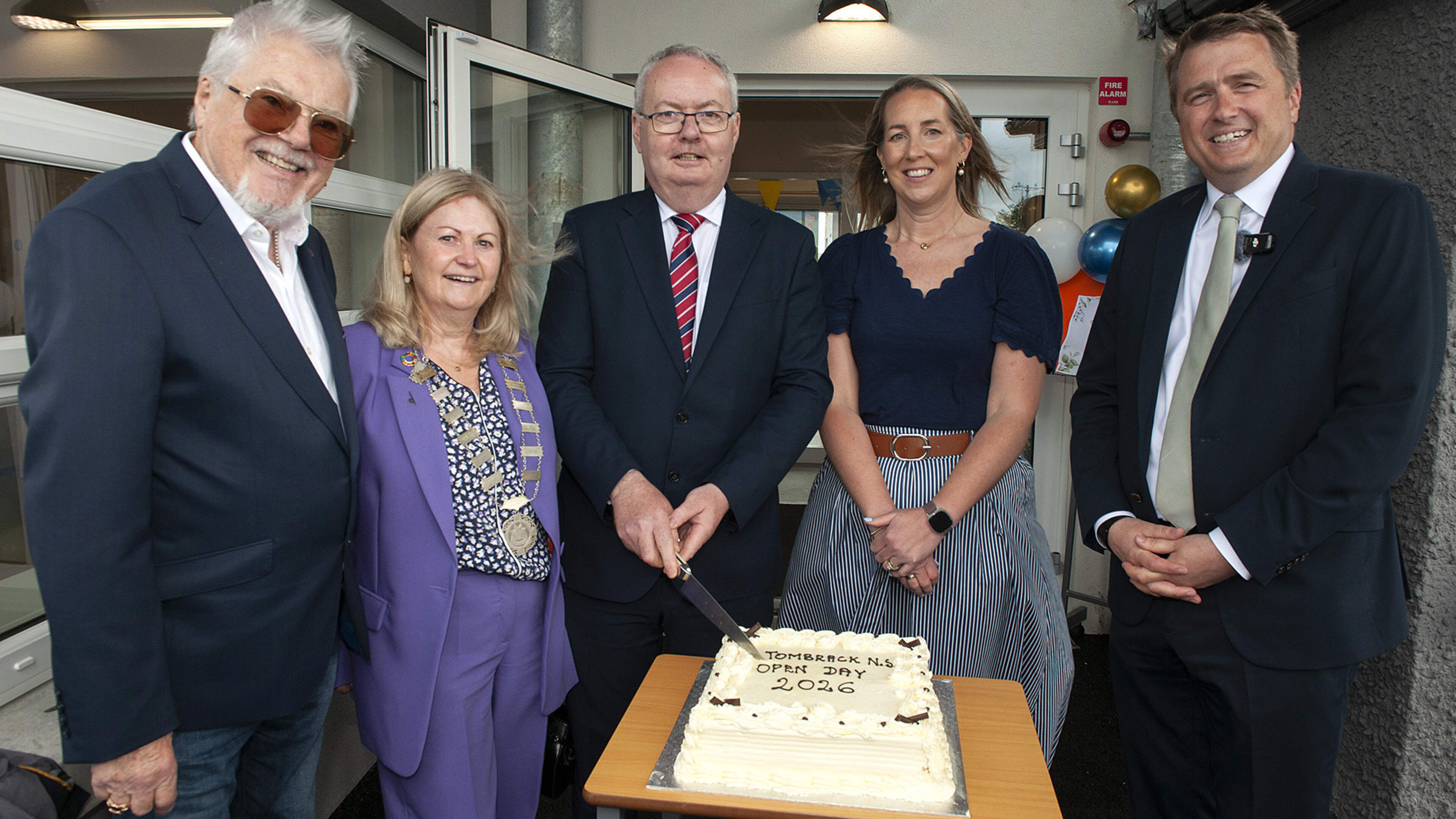 Riverdance co-creator returns to his former Wexford primary school for opening of €1.2m extension