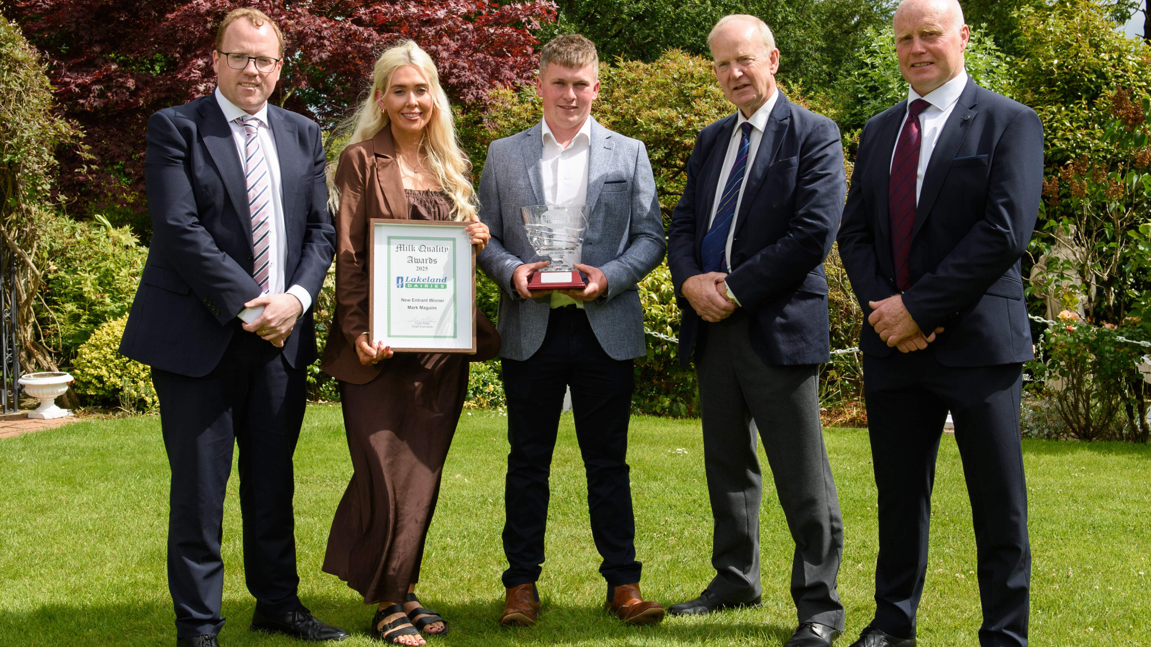 Collon farmer honoured at Lakeland Dairies milk quality awards