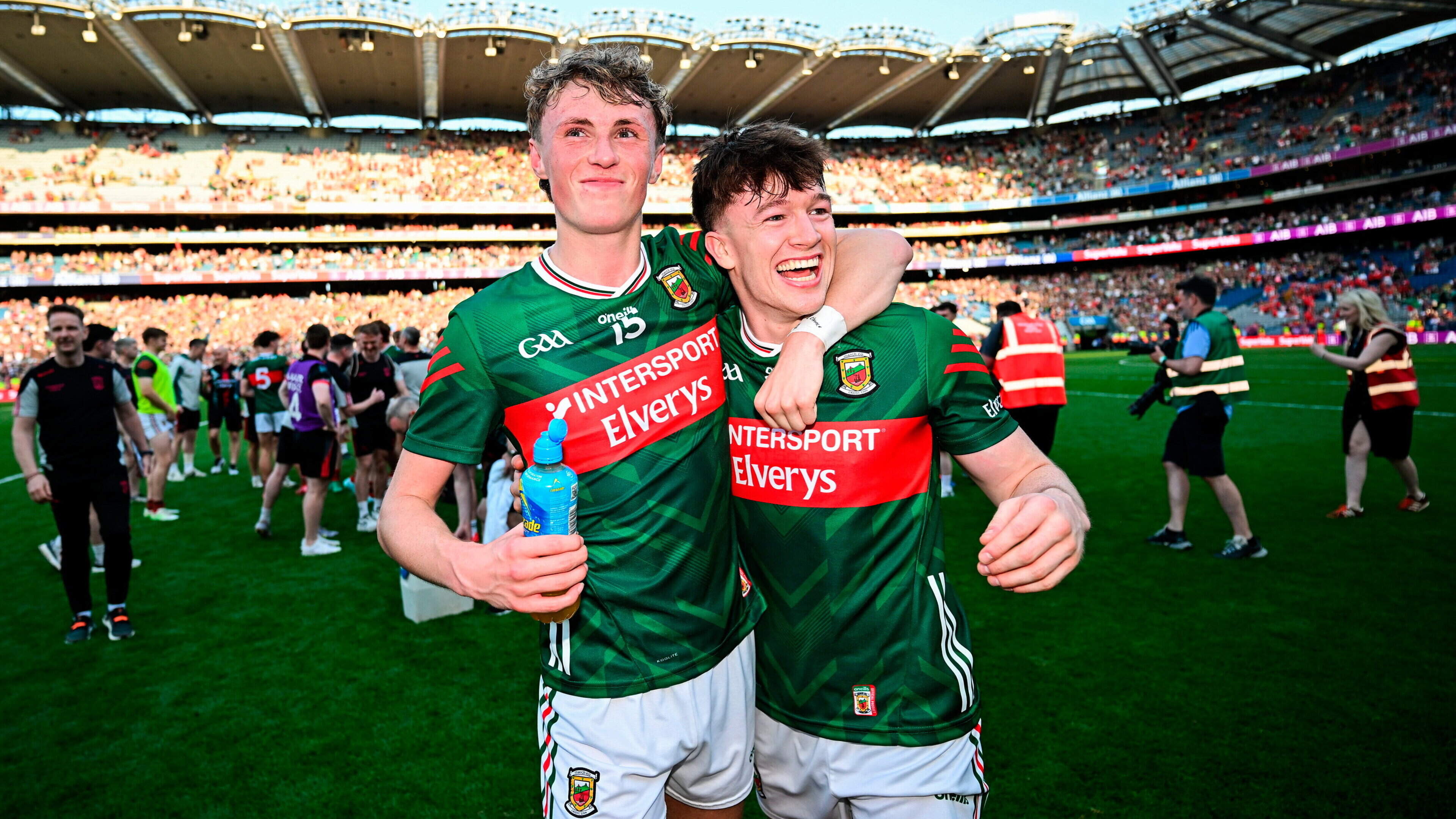 Rampant Mayo banish limp Louth at Croke Park to cruise into All-Ireland SFC final