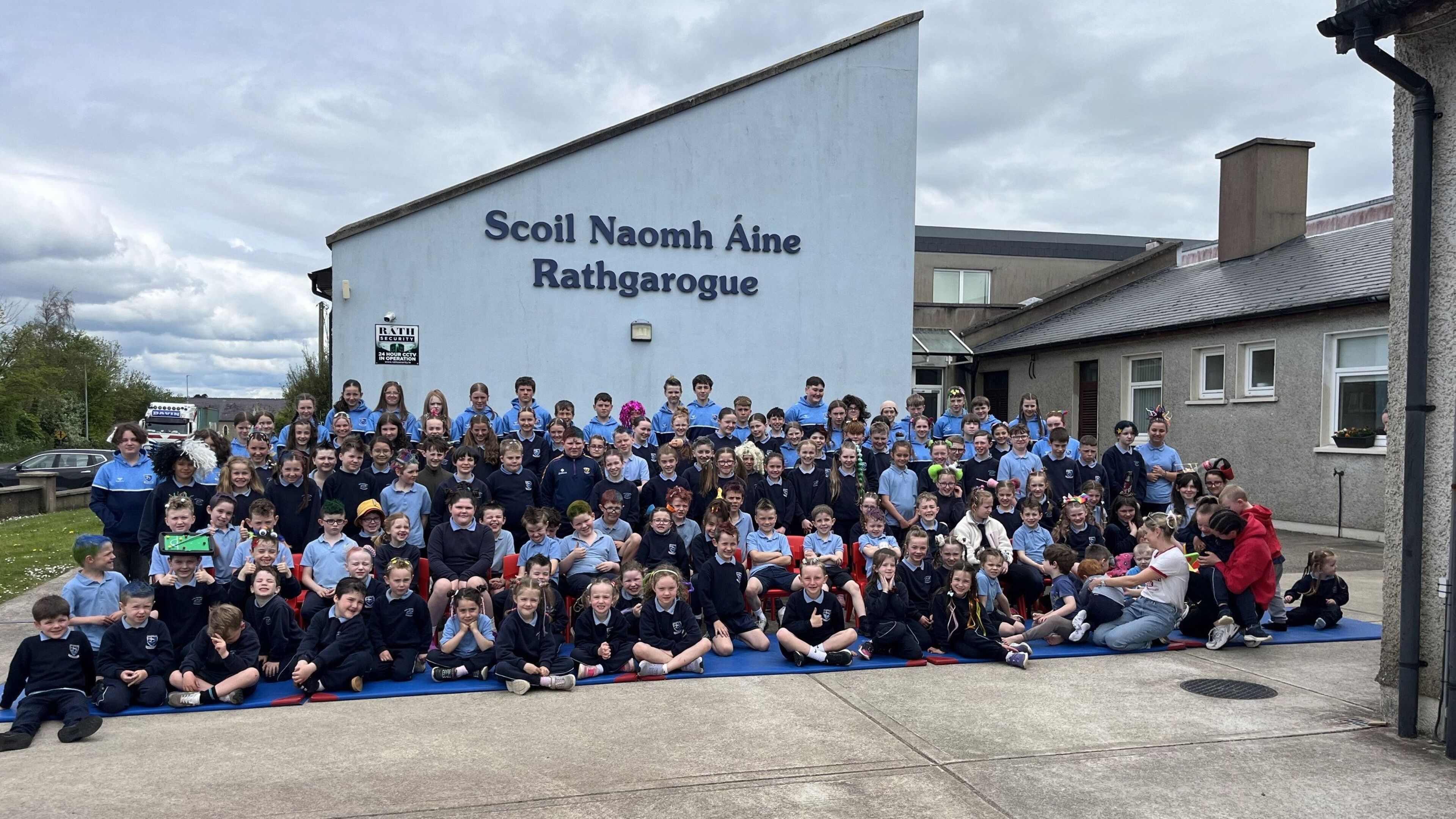 Wexford pupils raise funds during crazy hair day