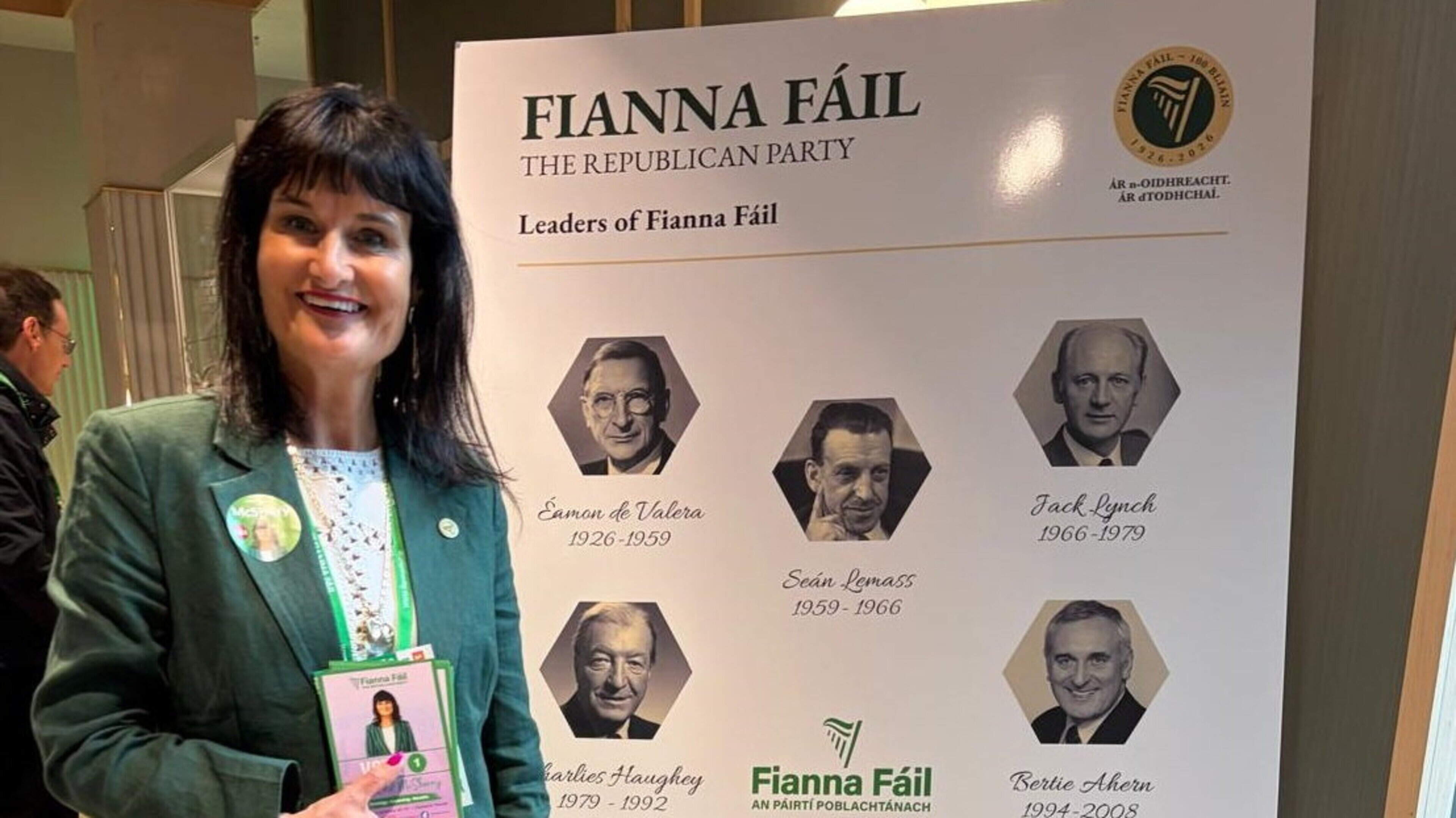 New role on Fianna Fáil’s Committee of 15 caps family legacy for Edel McSharry
