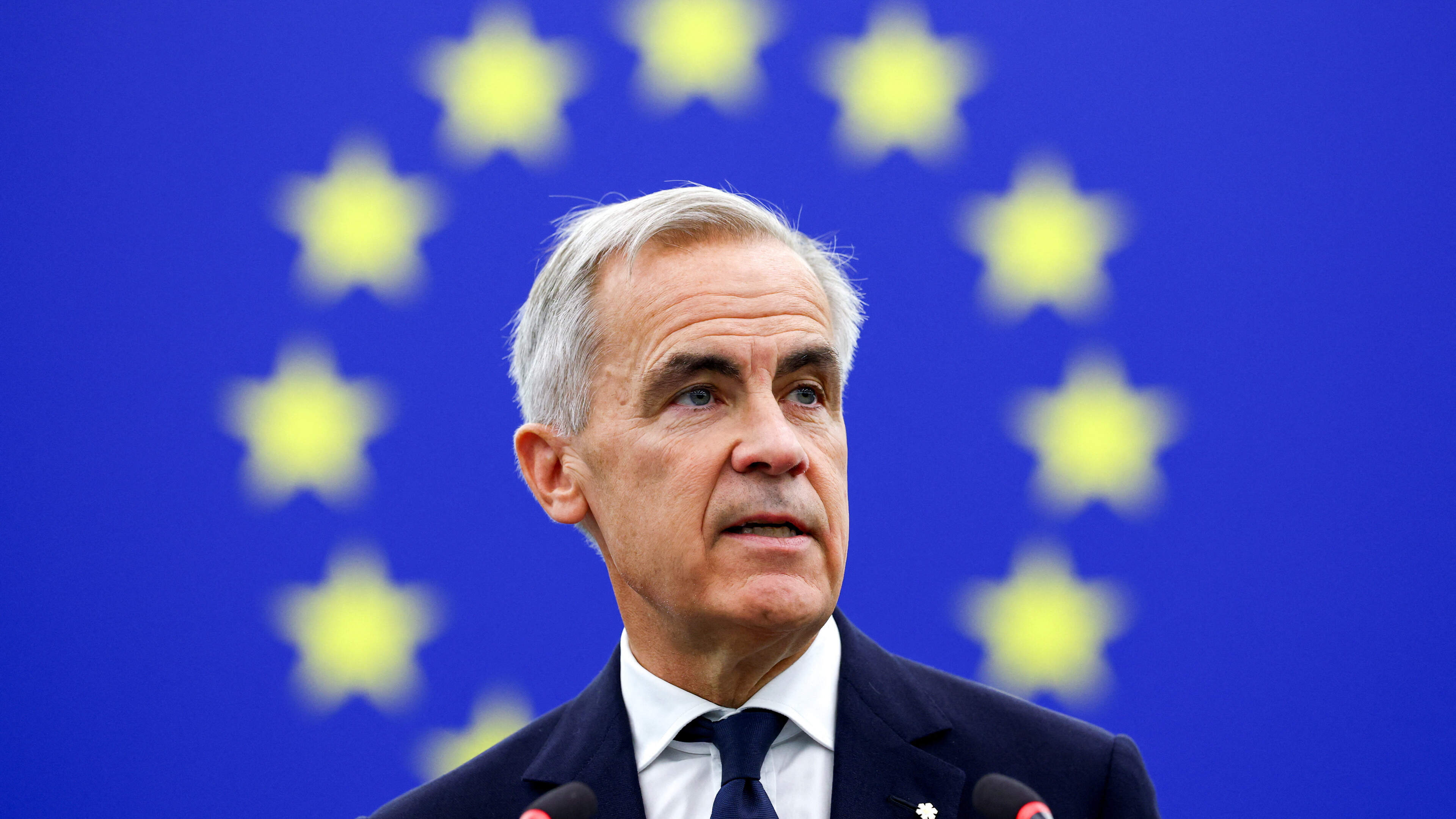 Canadian Prime Minister Mark Carney says Canada and Europe are ‘stronger together’