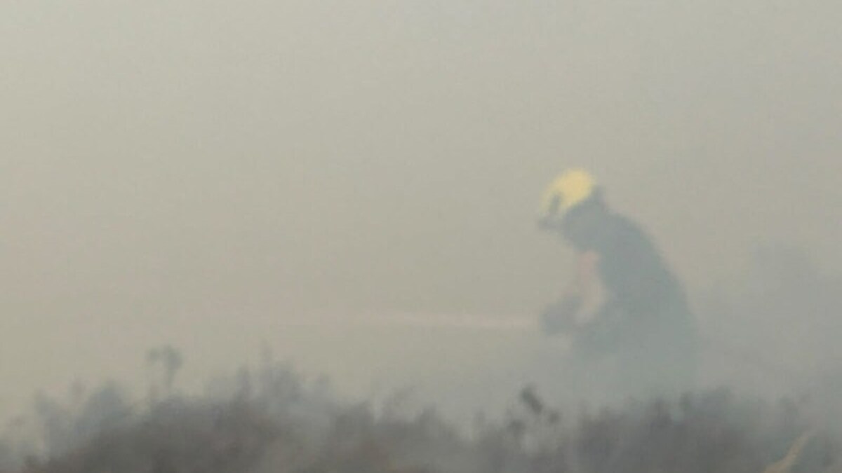 Warning of air quality health concerns as wildfires lead to increase in harmful emissions
