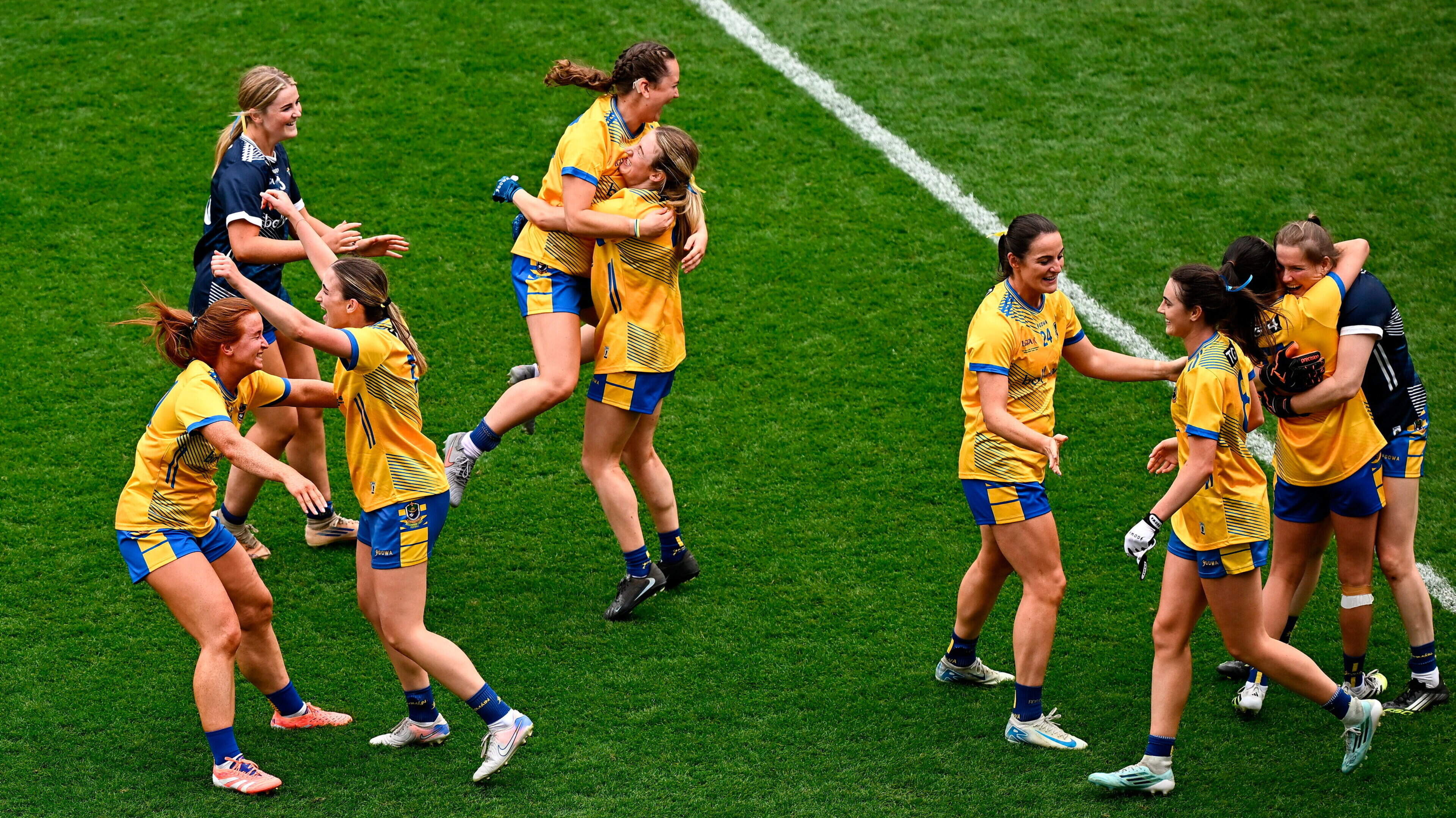 Aisling Feely on the double as Rossies win All-Ireland IFC title after putting triple scores on Fermanagh