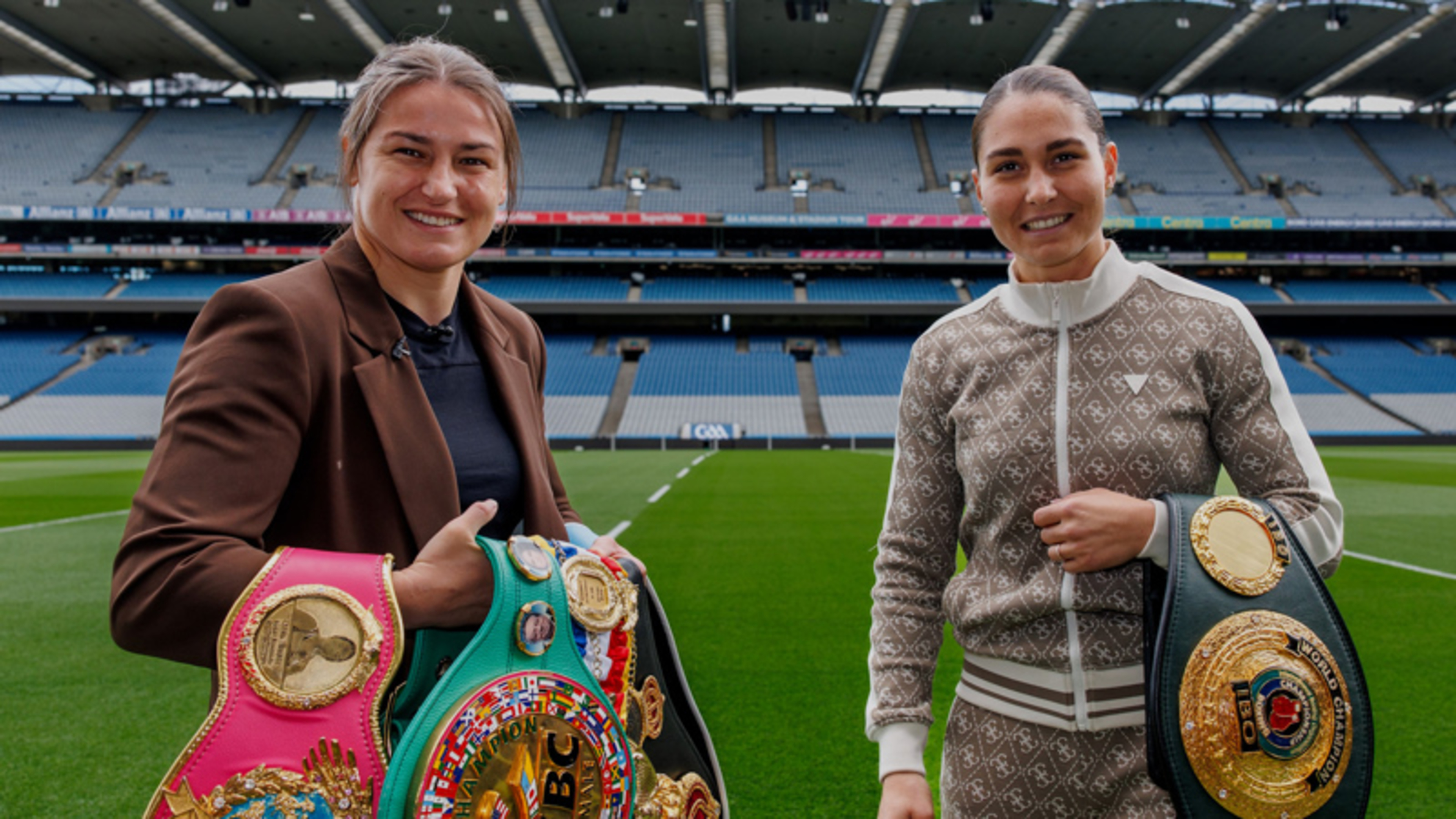‘This has been on my career bucket list’: Katie Taylor to undertake nationwide tour to promote Croke Park finale