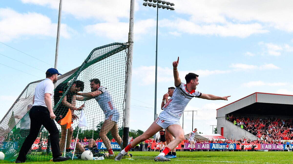 Conor McKeon: Louth and Armagh's theatre of chaos — tiny clock, muted hooter, freak goal and mass pitch invasion