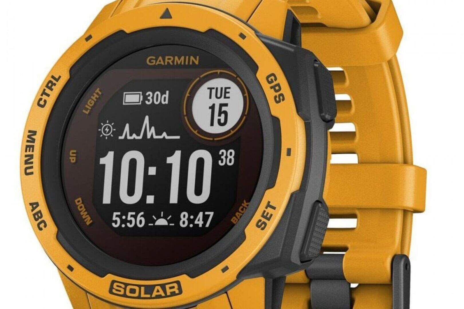 Watch Instinct Dual Power Sunburst Garmin Instinct Solar Is The 