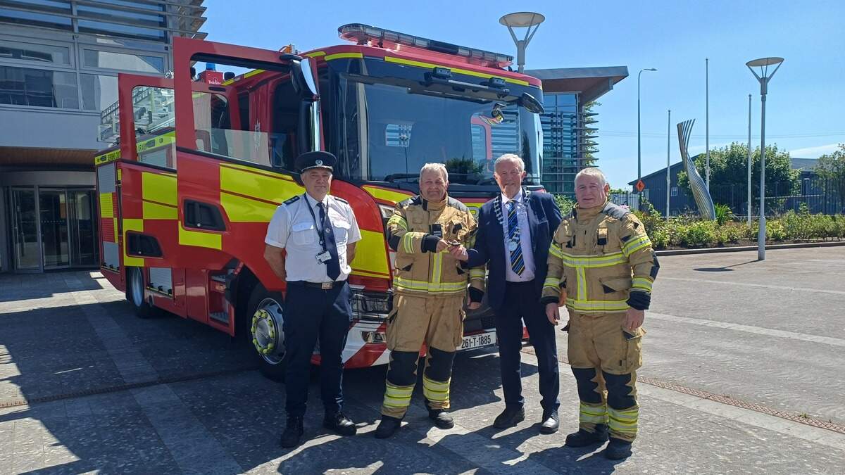 Tipperary firefighters get new state-of-the-art 340,000 fire engines