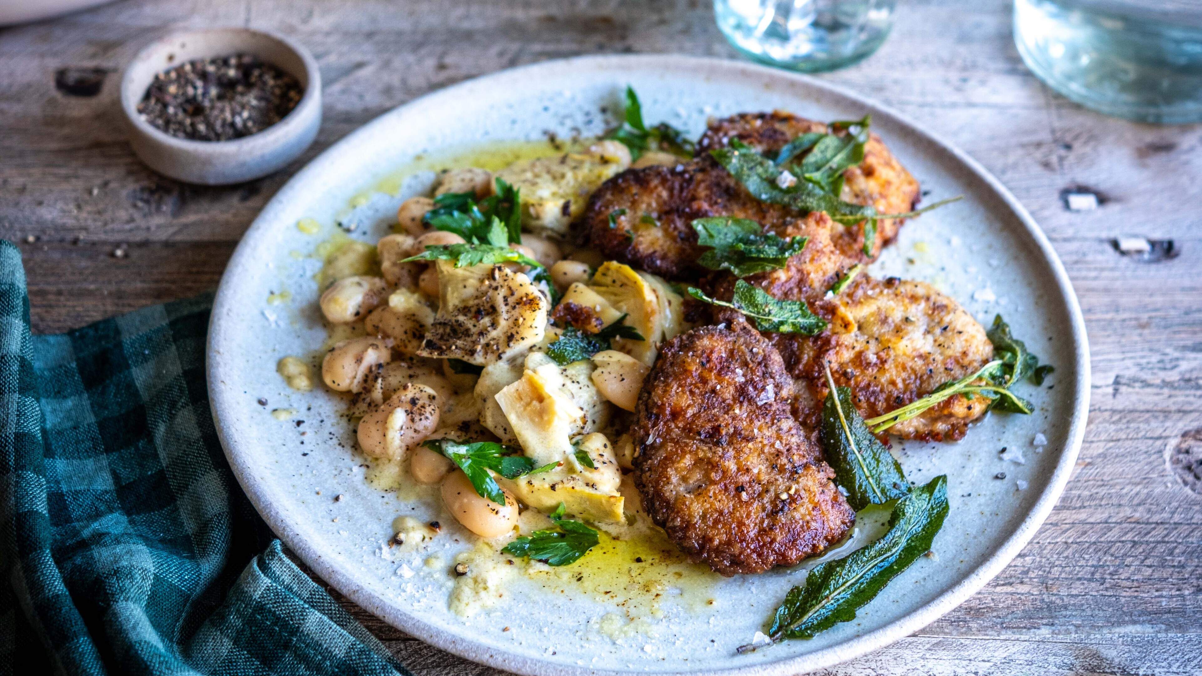 Smacked Parmesan Pork Schnitzel-y Moment