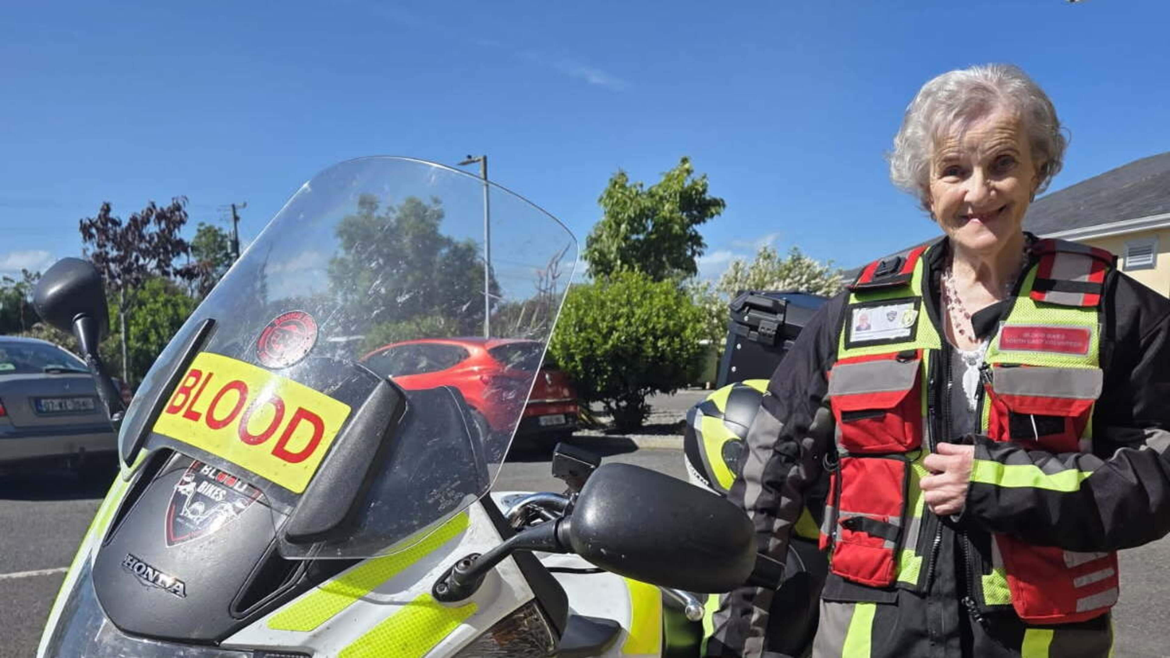 Residents at Wexford nursing home saddle up for charity cycle in aid of Blood Bikes South East