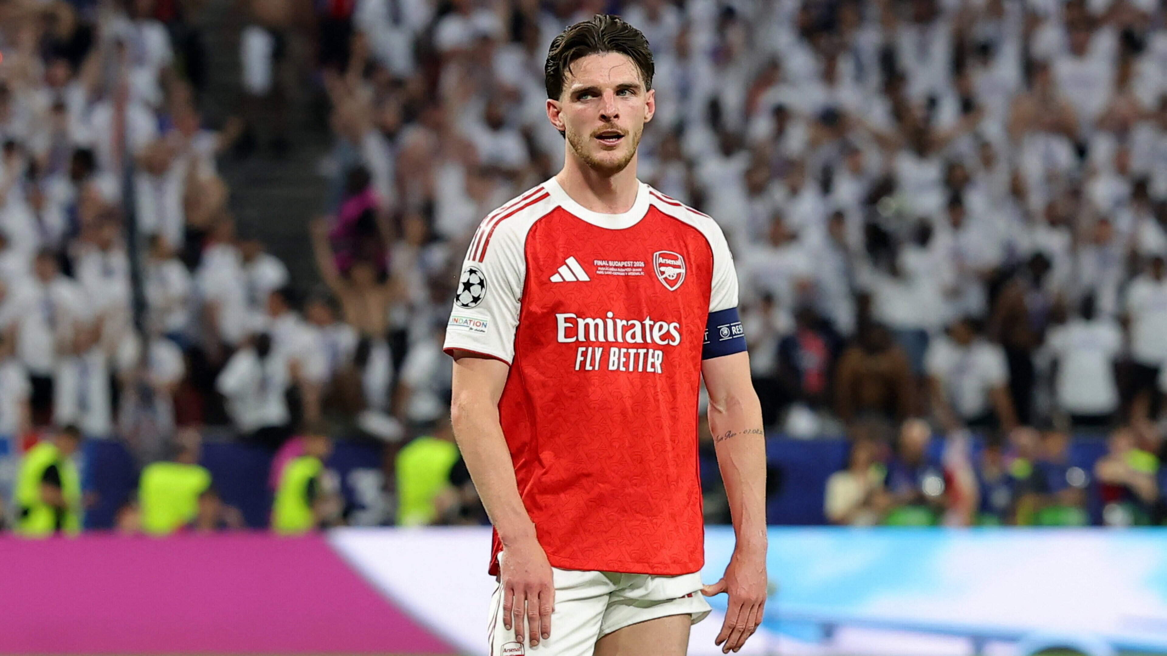 ‘We’ll be back’ - Declan Rice sounds the rallying cry for Arsenal after Champions League agony