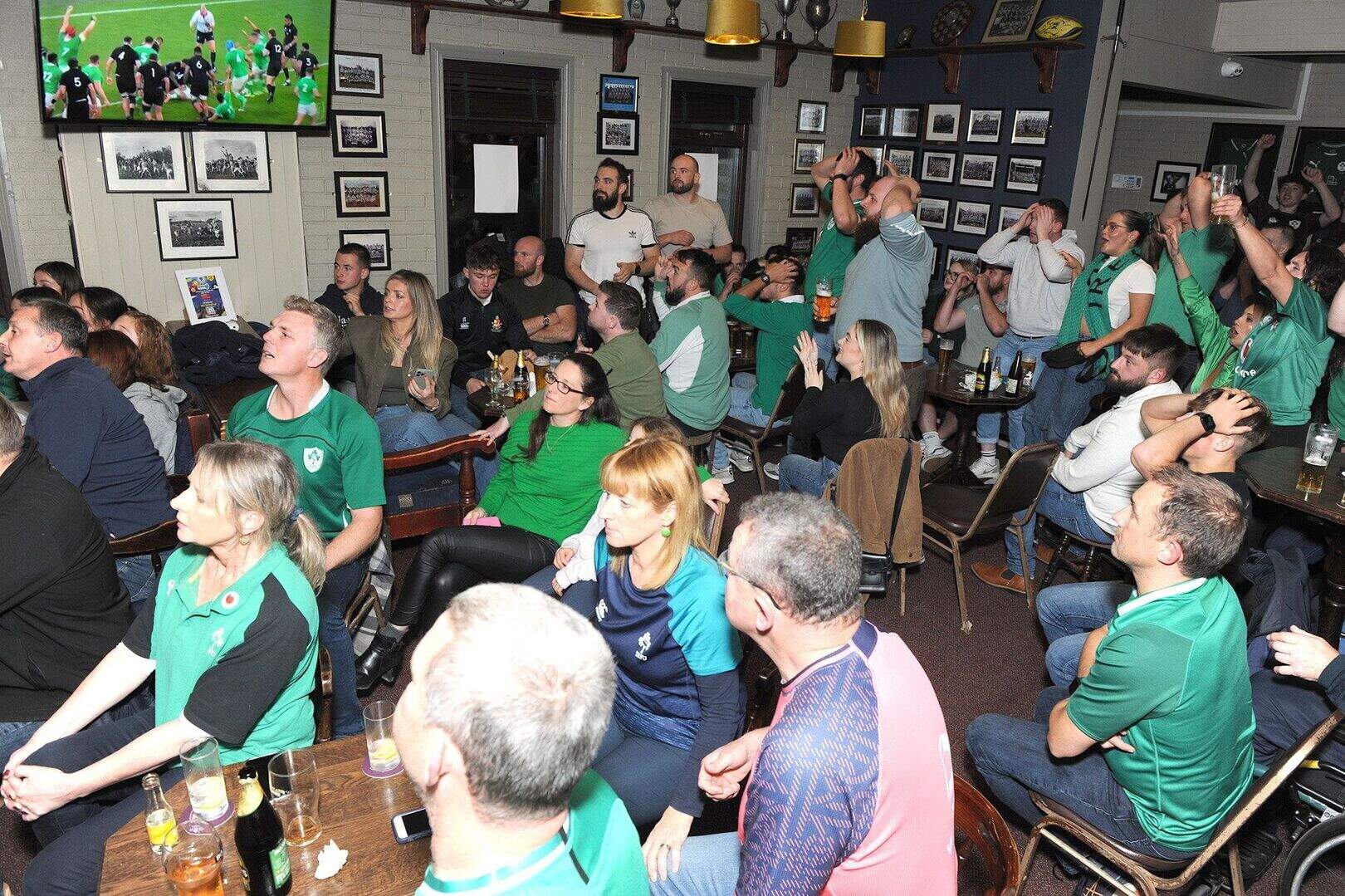 Photos capture Gorey Rugby Club putting on a show for the World Cup ...