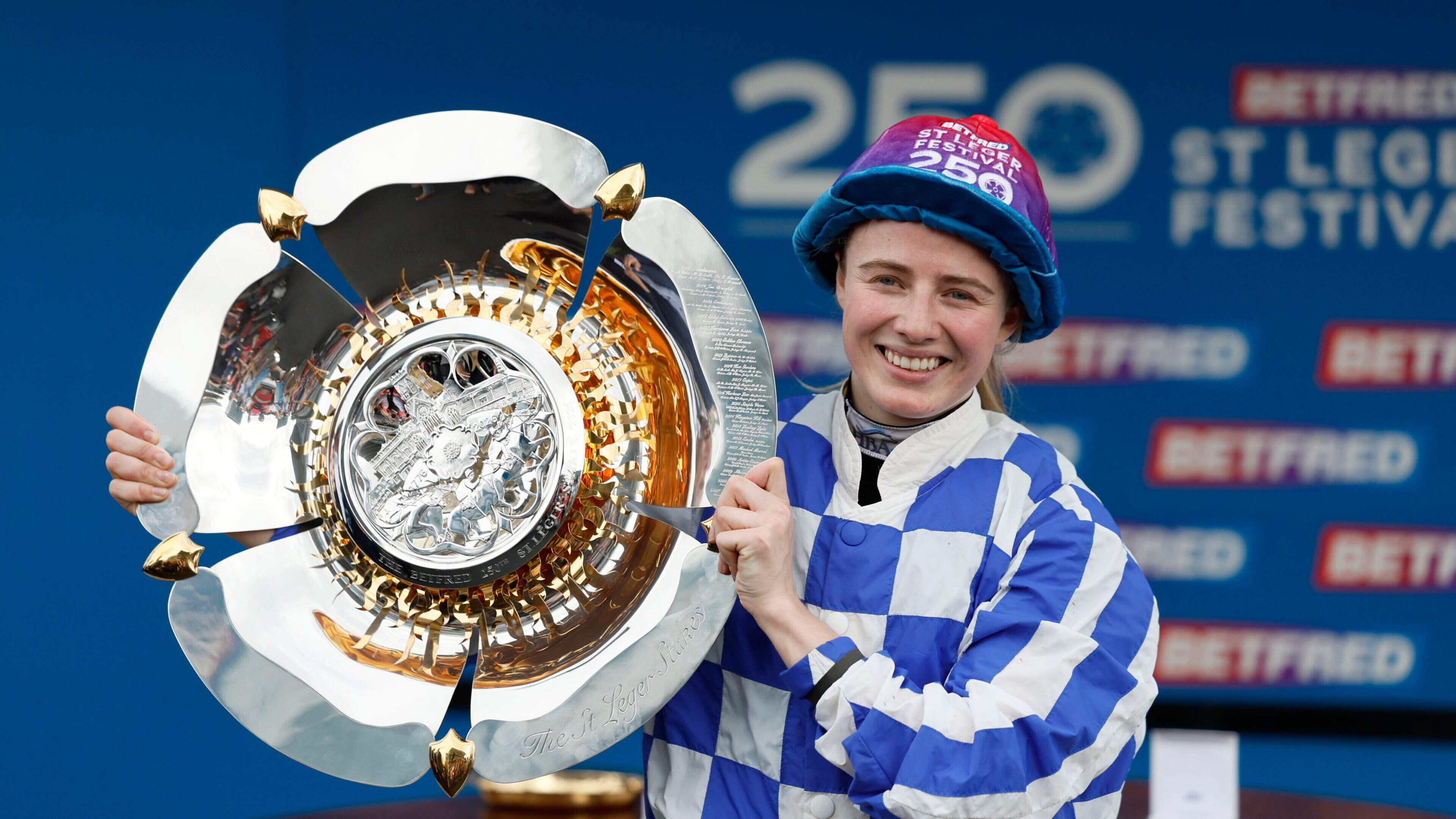 History-maker Saffie Osborne following in Rachael Blackmore's footsteps as she claims victory in St Leger