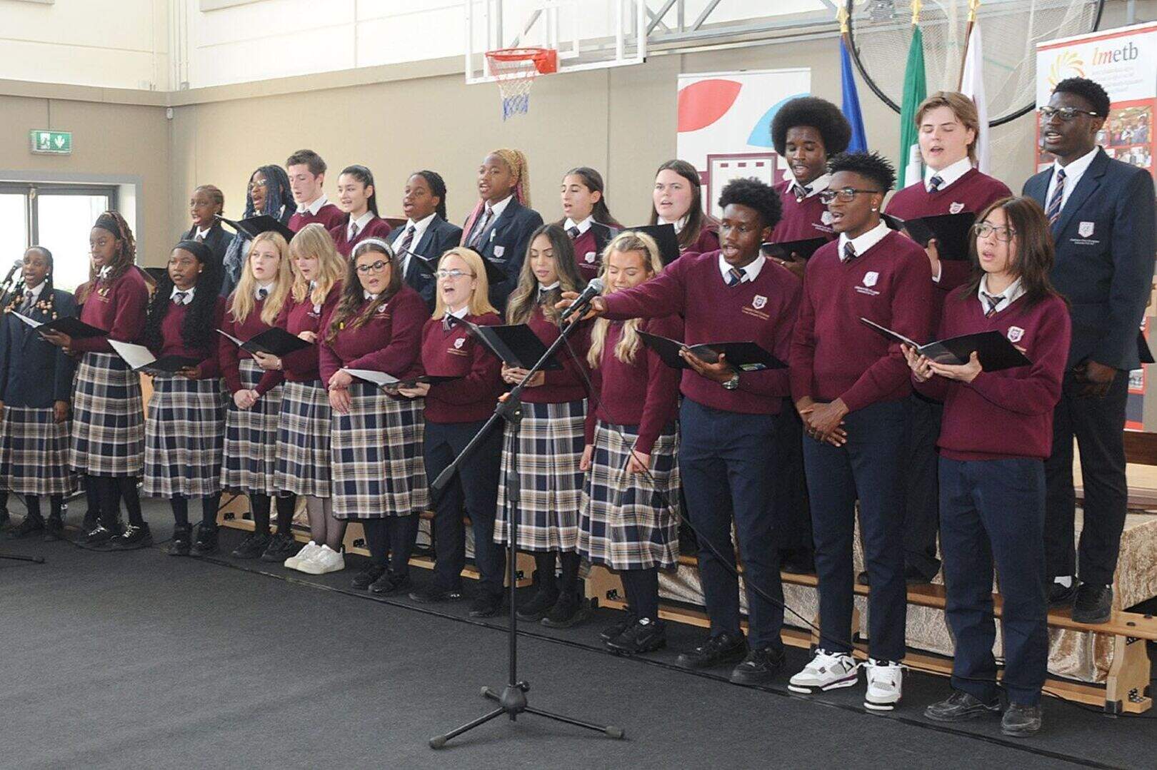 Pictures show the Coláiste Chú Chulainn graduation ceremony in Dundalk ...