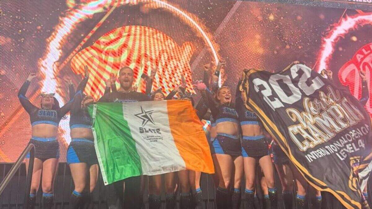 Finglas cheerleading team wins world championship title in Florida ...