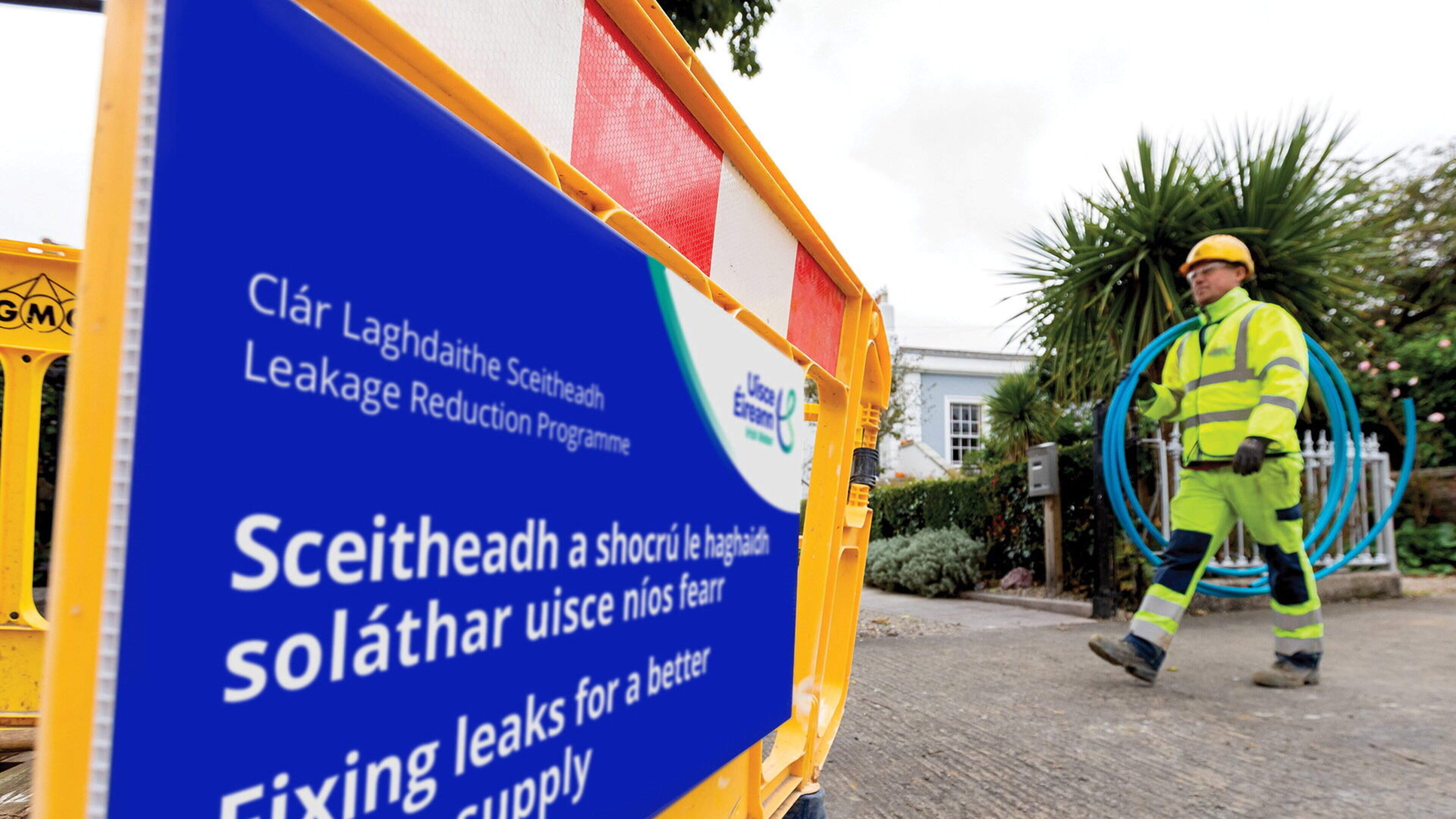 Ageing backyard water mains pipes being replaced at Emmet Place