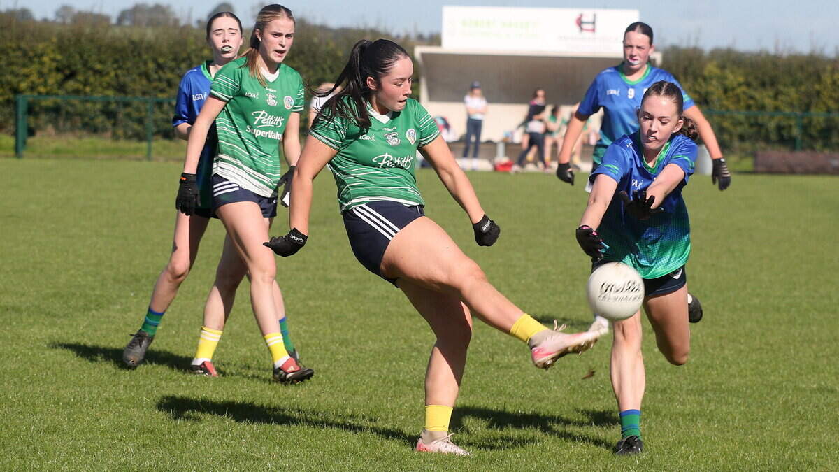 Naomh Éanna shine bright after break to beat Glynn-Barntown in LGFA Under-16 final