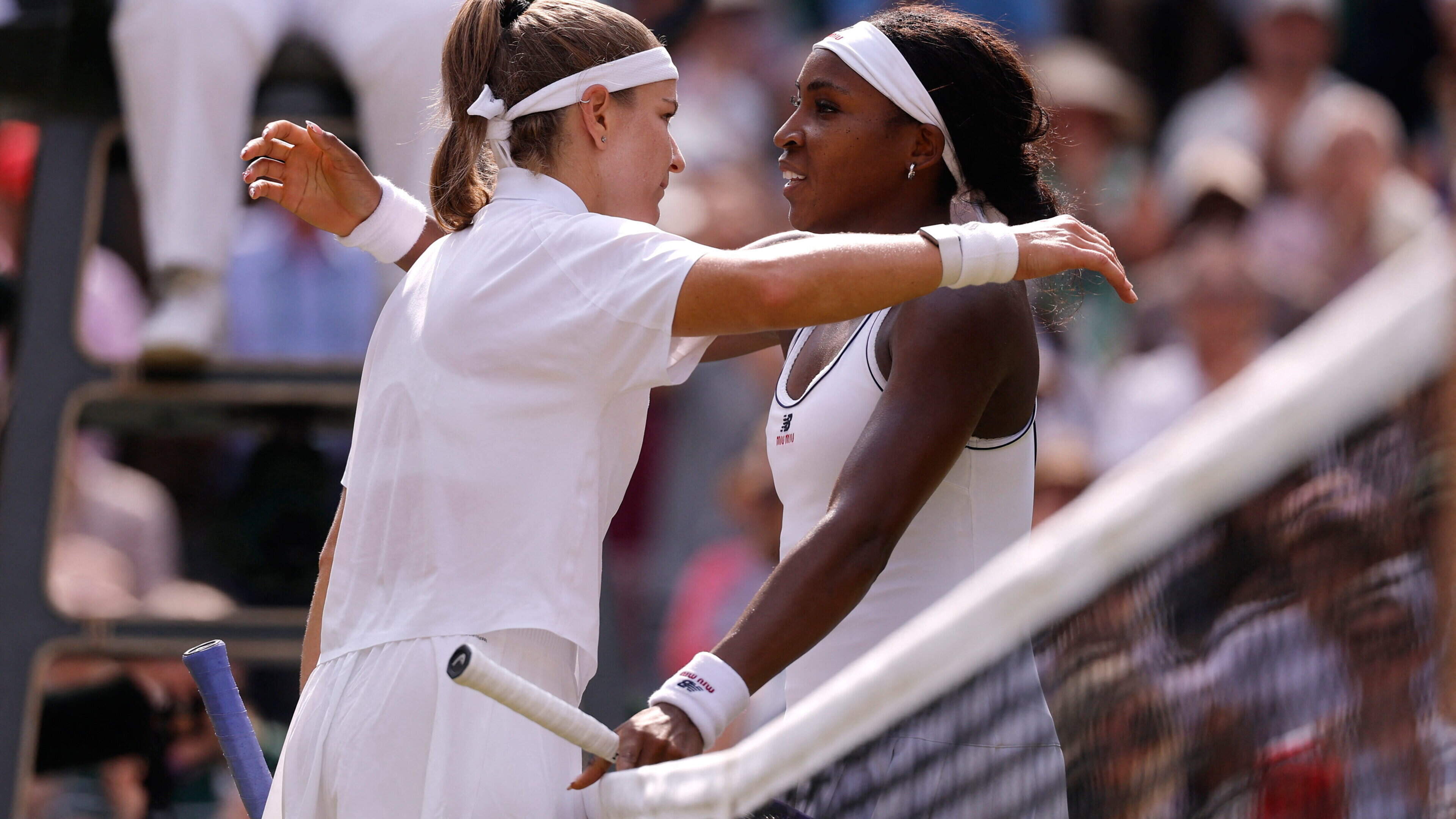 Coco Gauff crashes out of Wimbledon after dramatic semi-final defeat to Korolina Muchova