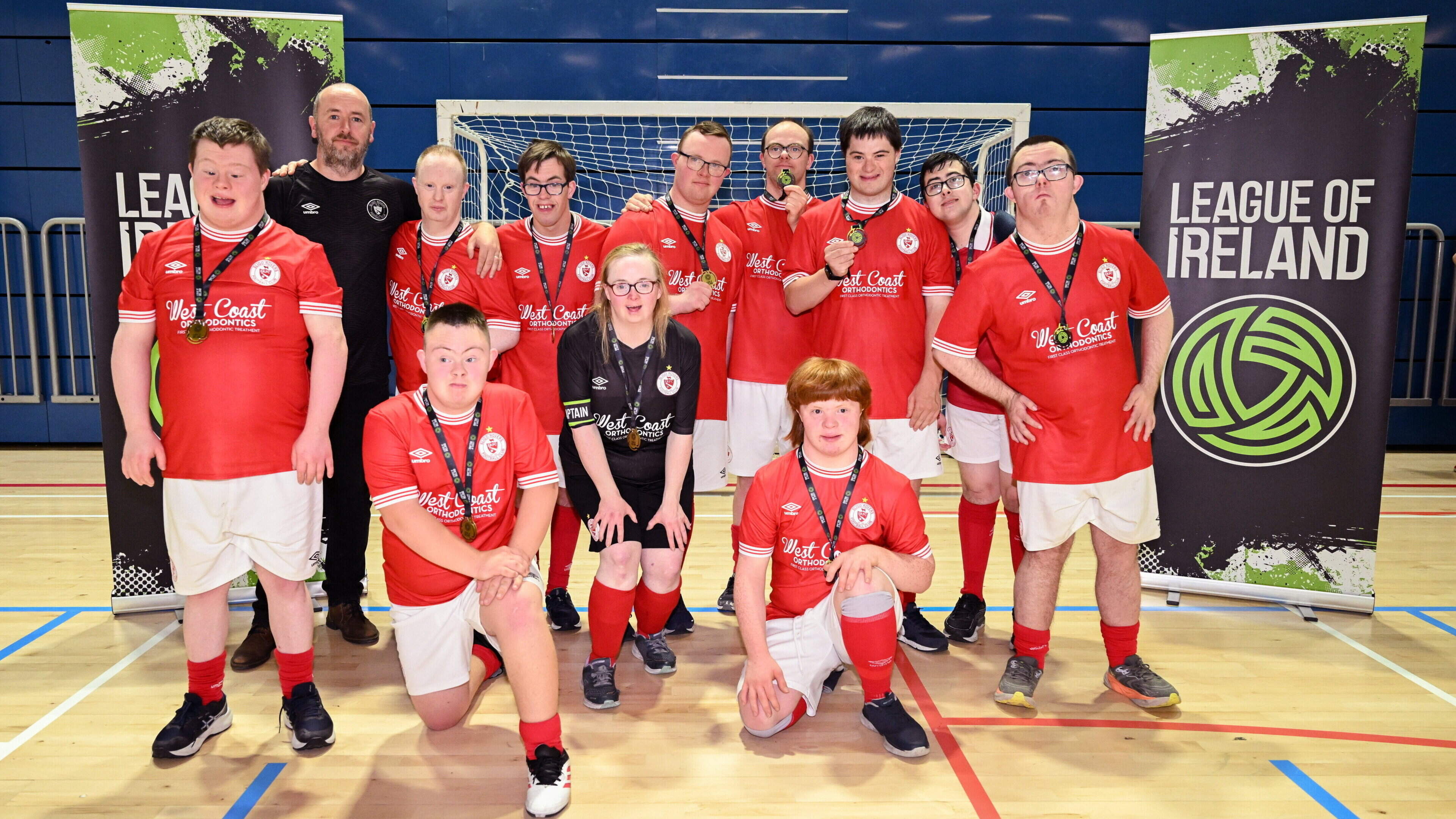 DS Futsal team represent Sligo Rovers ‘with great pride’ at Cairdeas Cup