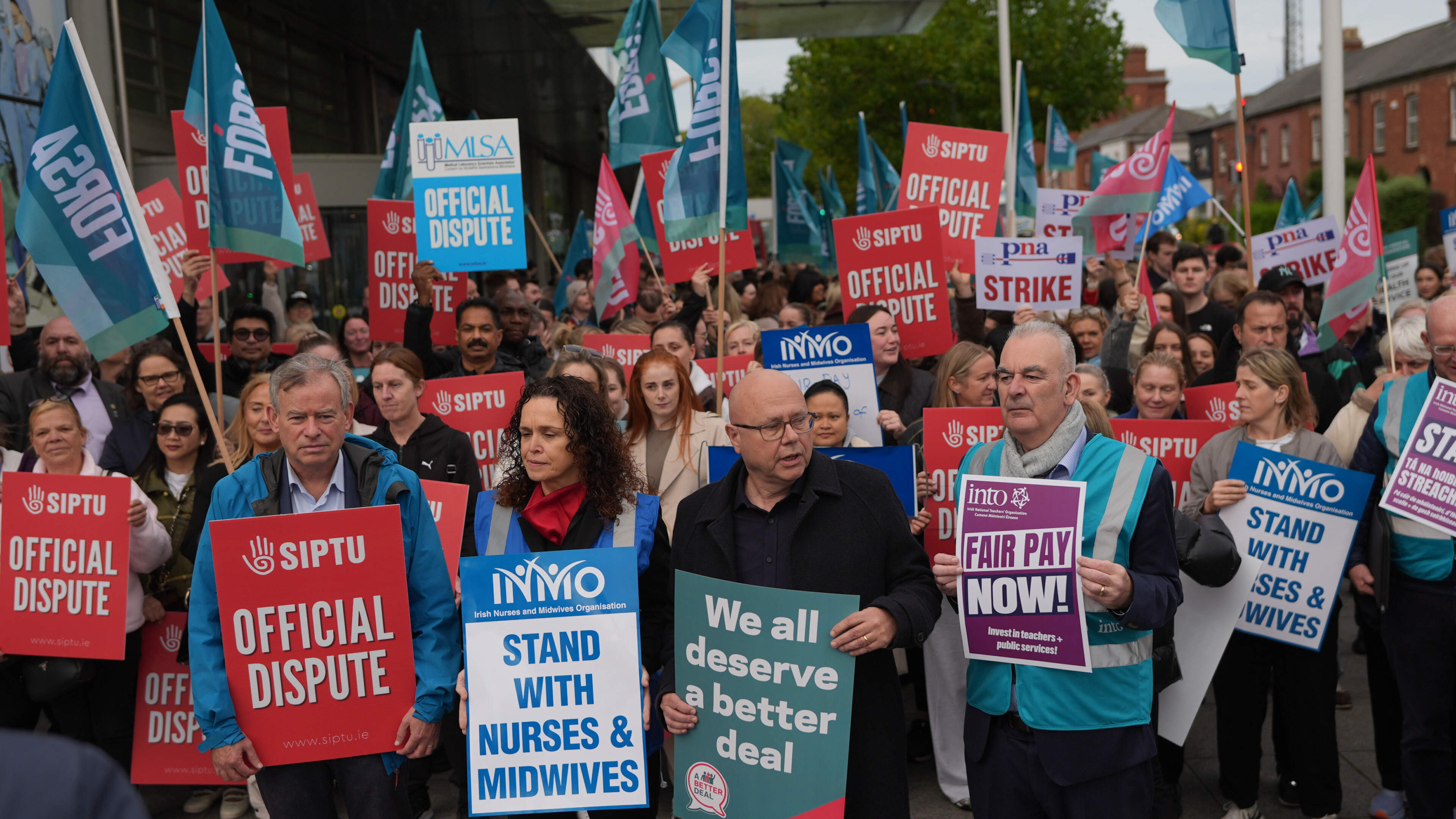 Public sector pay talks adjourn without deal as unions weigh further strike action