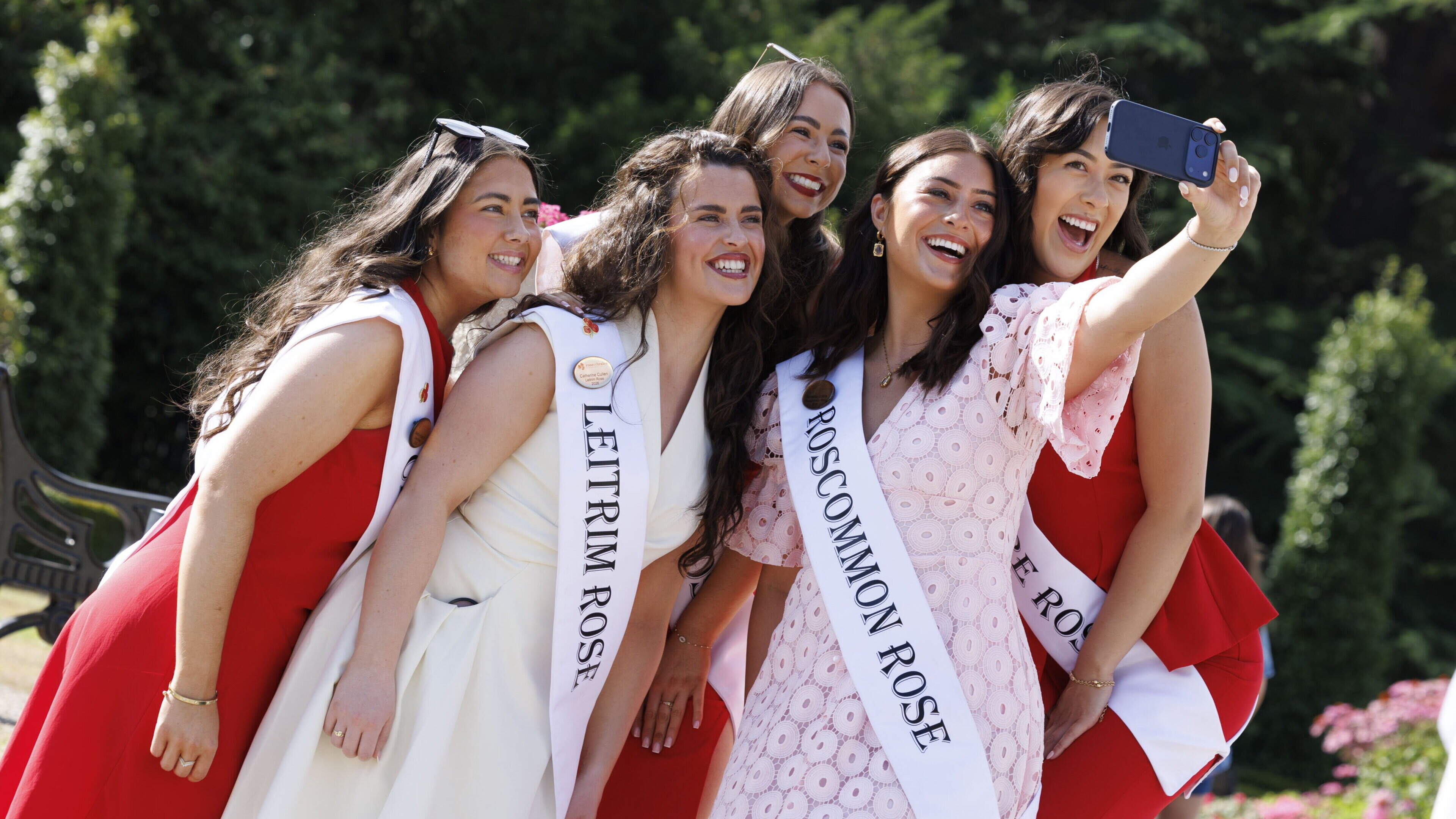 Sligo’s Bethany McLoughlin takes to the stage of the Rose of Tralee on Tuesday night