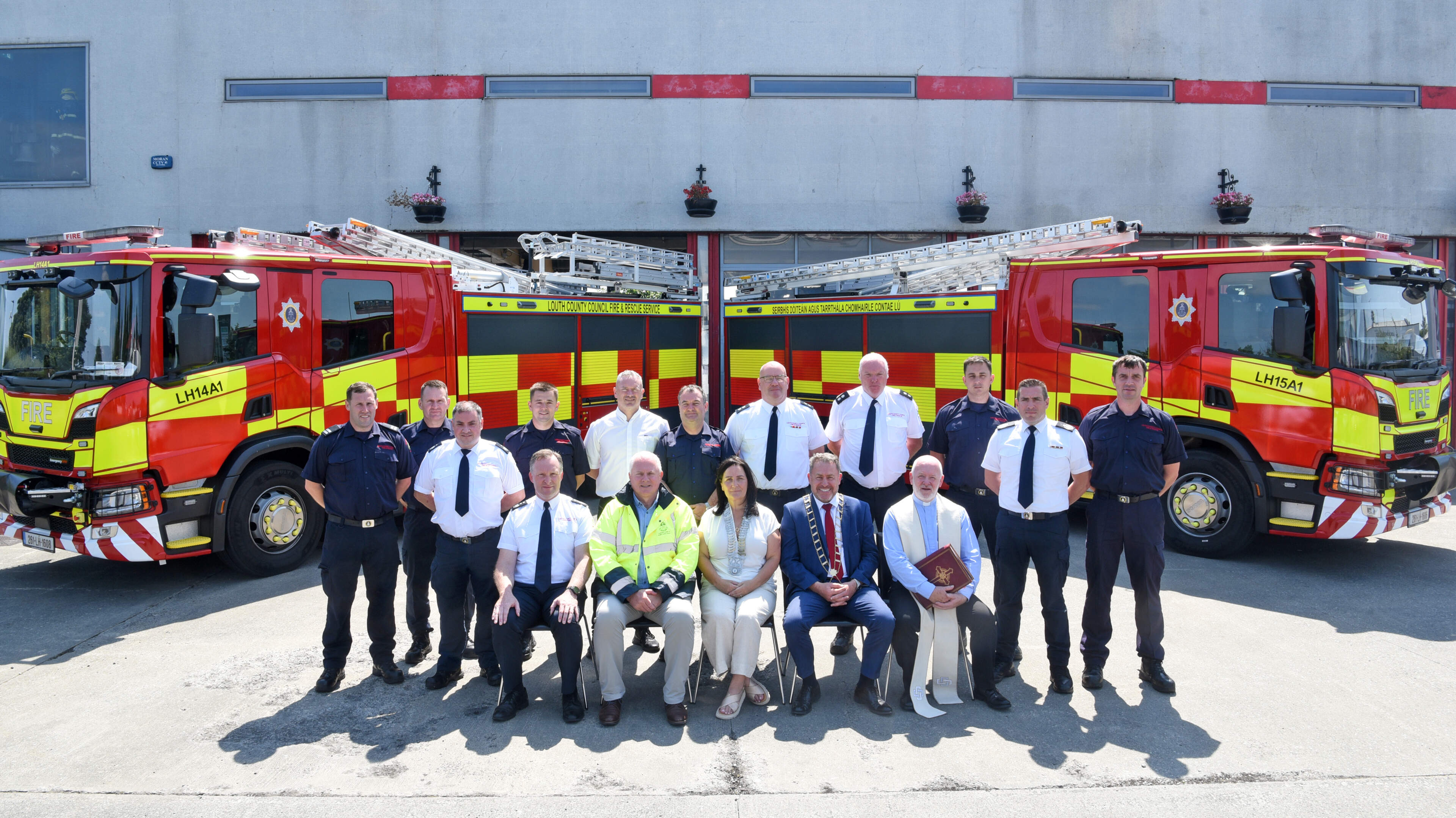 Two new fire appliances strengthen emergency response across County Louth