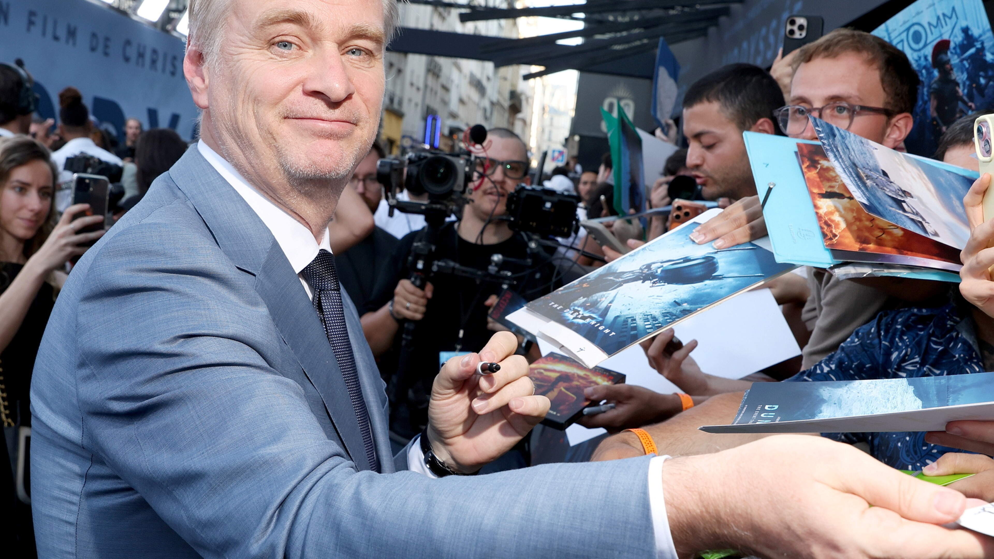Christopher Nolan: ‘If I owned a smartphone I’d be horribly addicted’