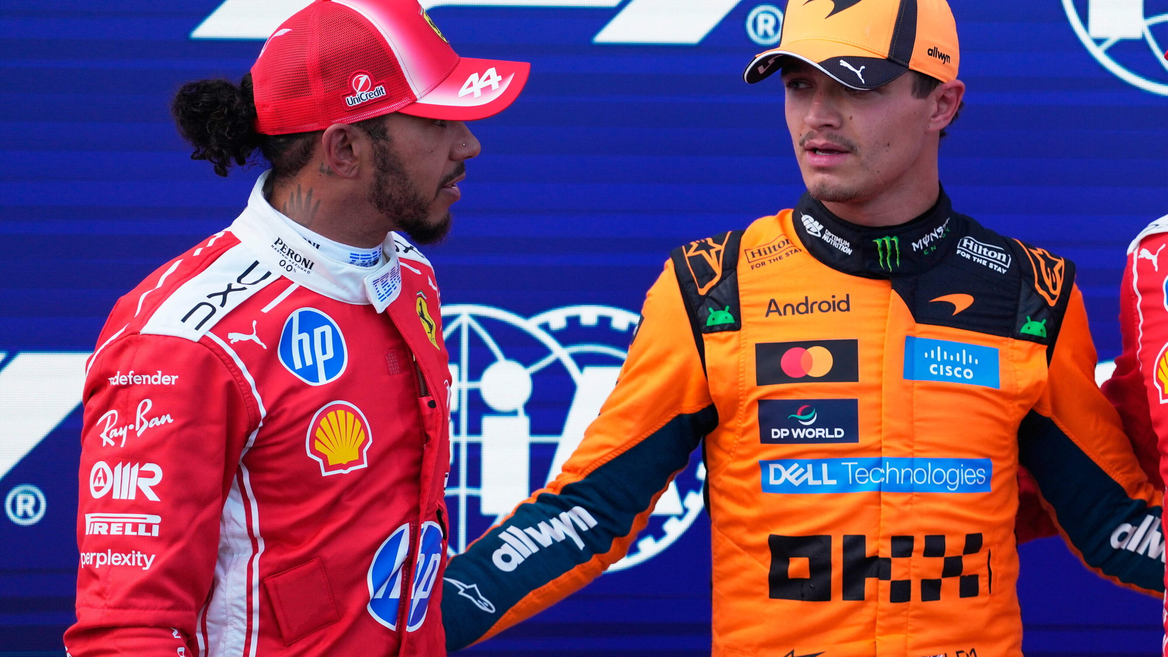 Lewis Hamilton’s title tilt hit by three-place grid penalty in Hungary as Lando Norris takes pole