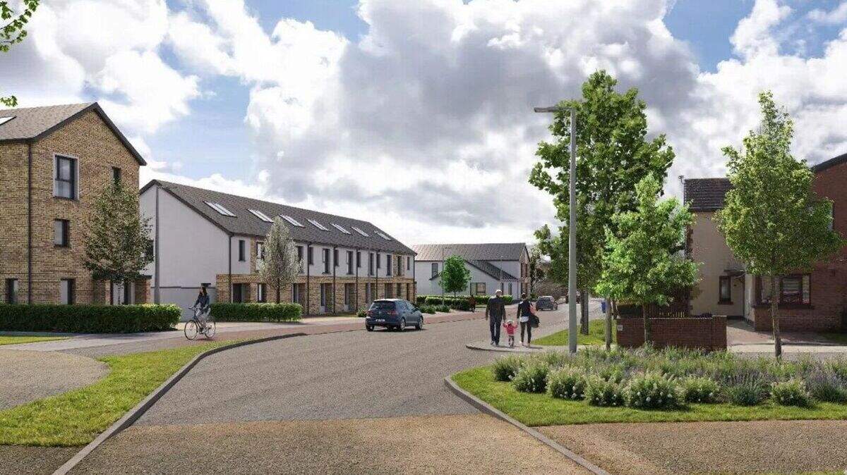 Multi-million euro plans for the construction of almost 300 new homes and creche in midlands town given planning seal of approval
