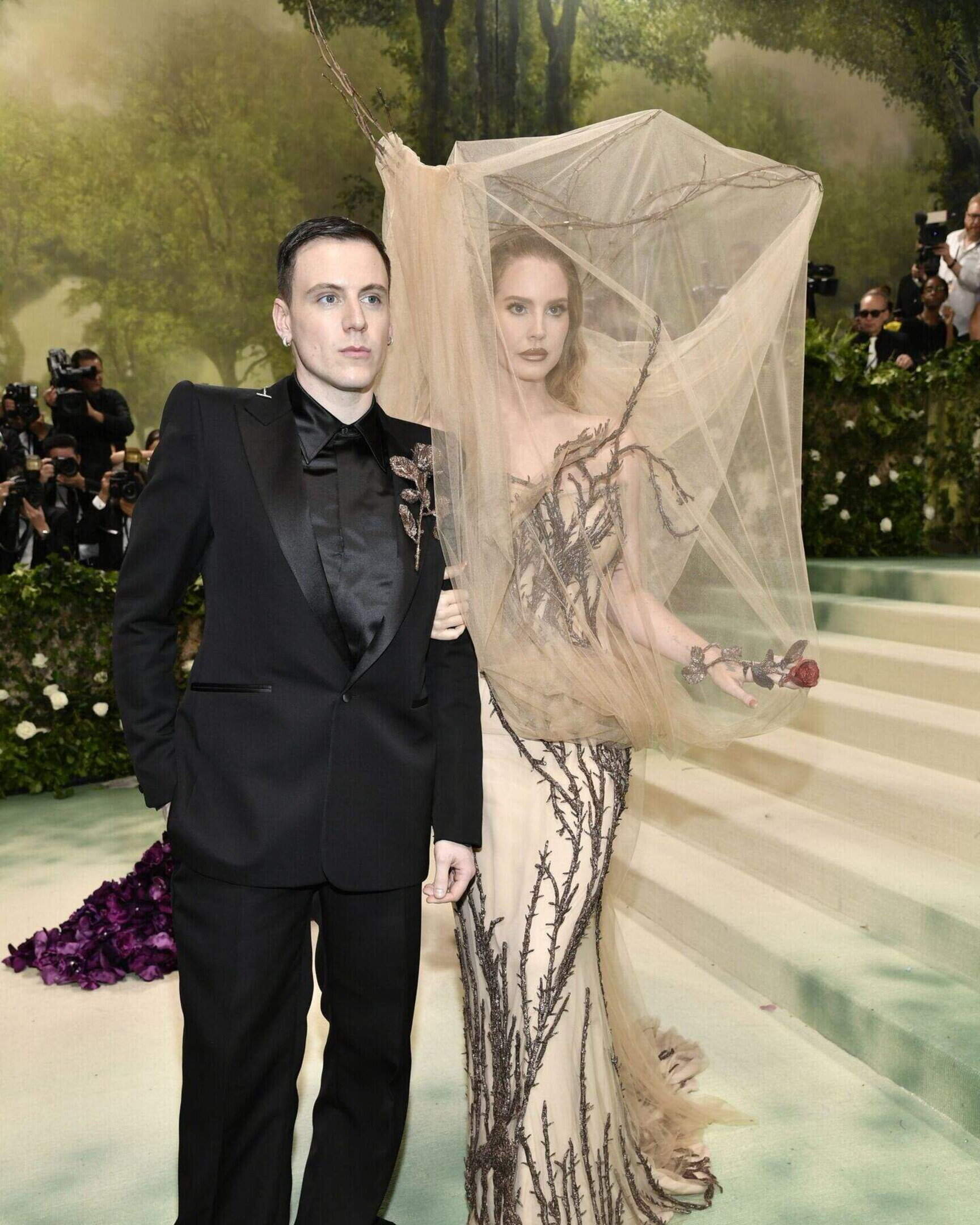 versace safety pin dress lady gaga Lady Gaga wearing the Versace safety-pin dress, 2012