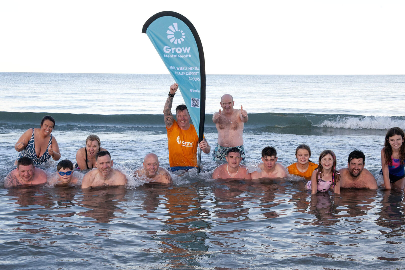 Wexford community joins national 'Dip at Dusk' for mental health awareness