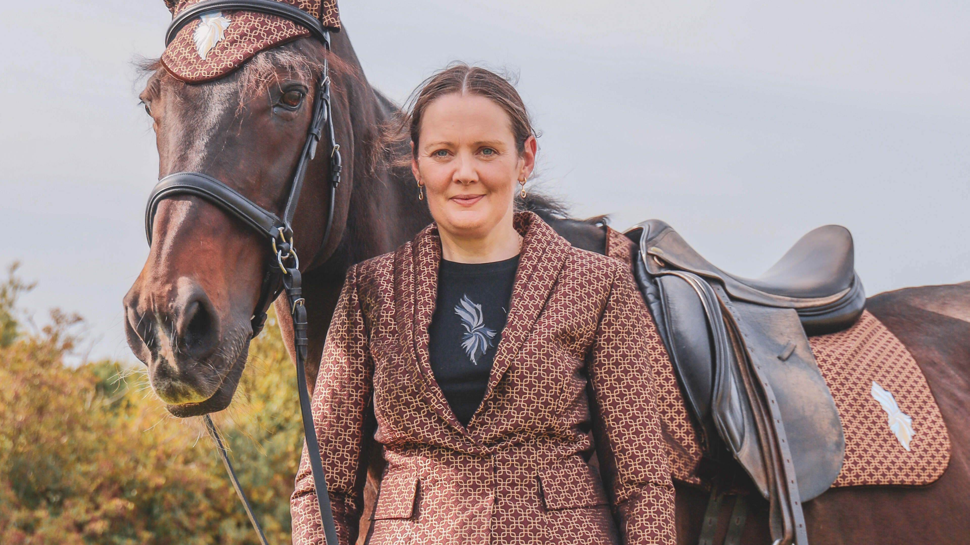 Irish fashion designer Claire O’Connor swaps the red carpet for Dublin Horse Show