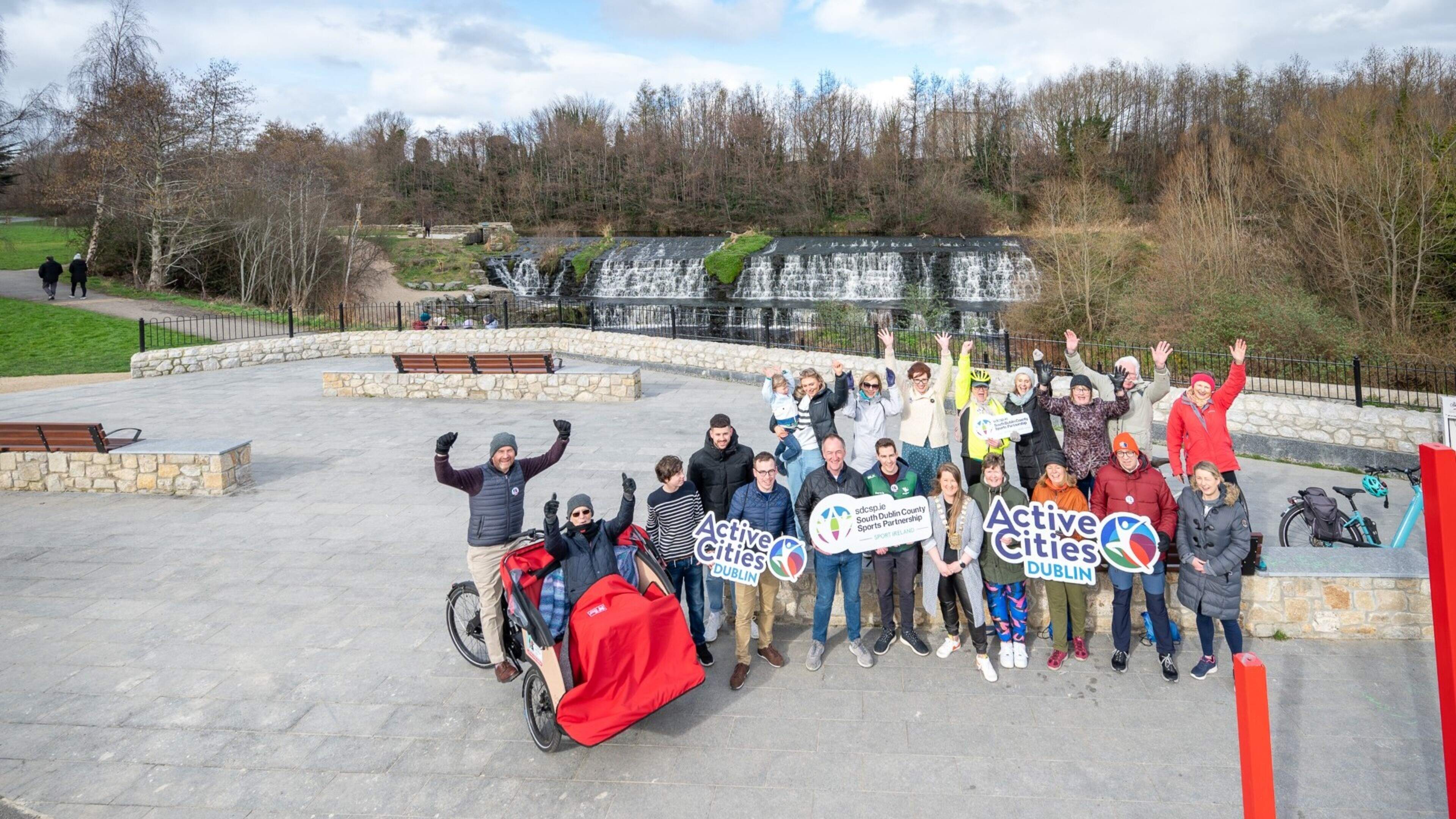 Dodder Valley Park trishaw is Wicklow-bound for Regatta in memory of organiser’s late mother