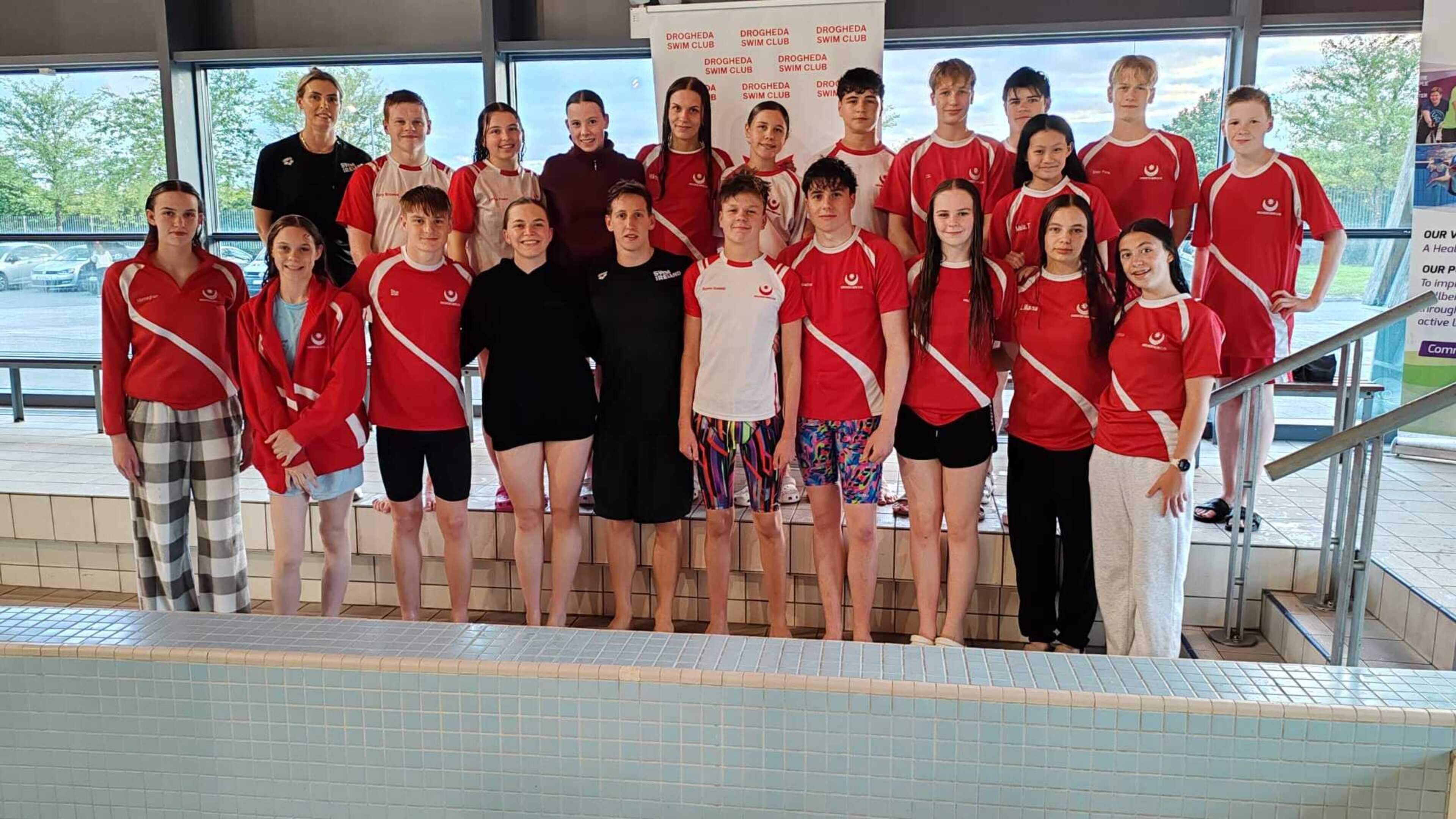 Olympic swimmer visits Drogheda Swim Club for special coaching clinic