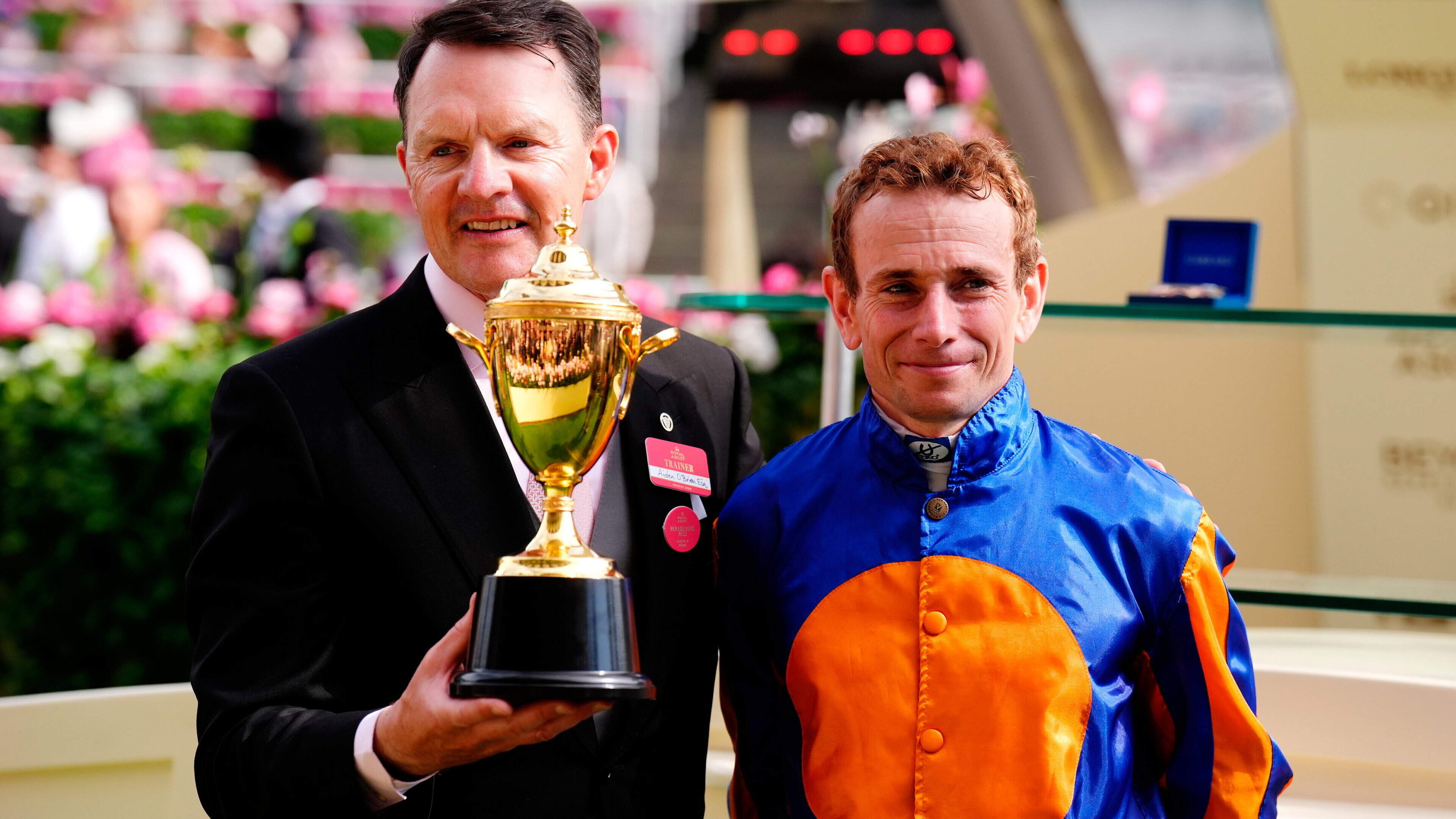 Aidan O’Brien claims his 100th Ascot winner as Ryan Moore rides Scandinavia to victory in Gold Cup