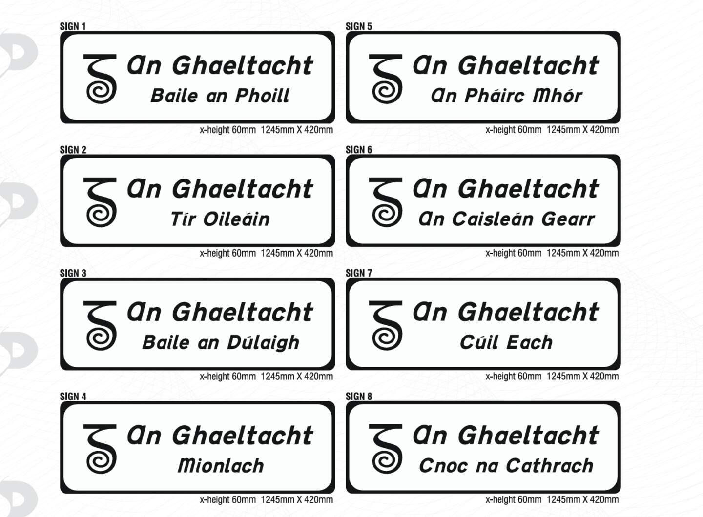 New Irish language signs on Galway streets will define city Gaeltacht ...