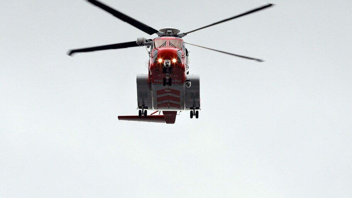 Search and rescue operation underway off coast of Donegal