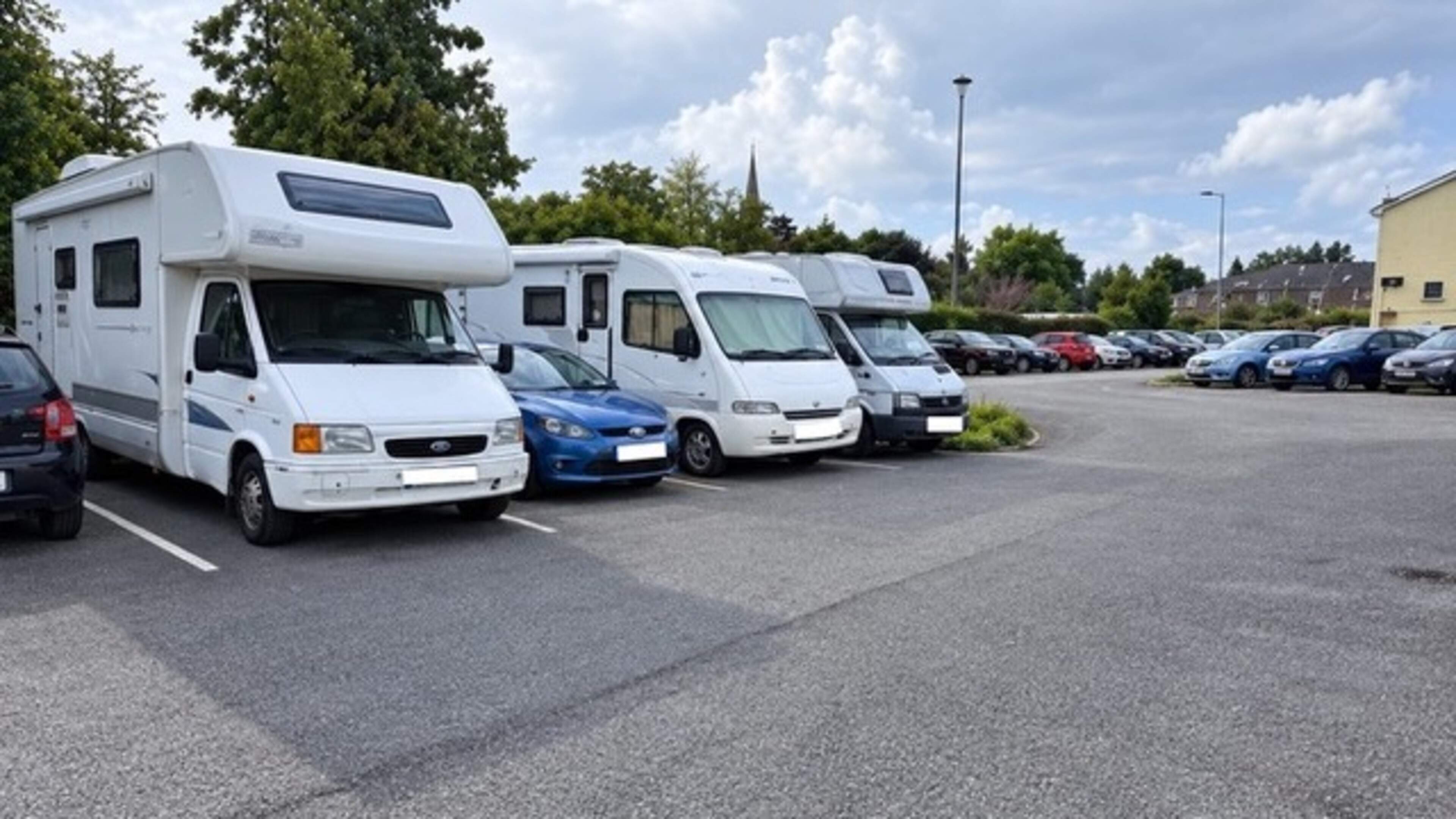 Cork town’s car-parking spaces choked by camper vans and caravans “taking root” long-term