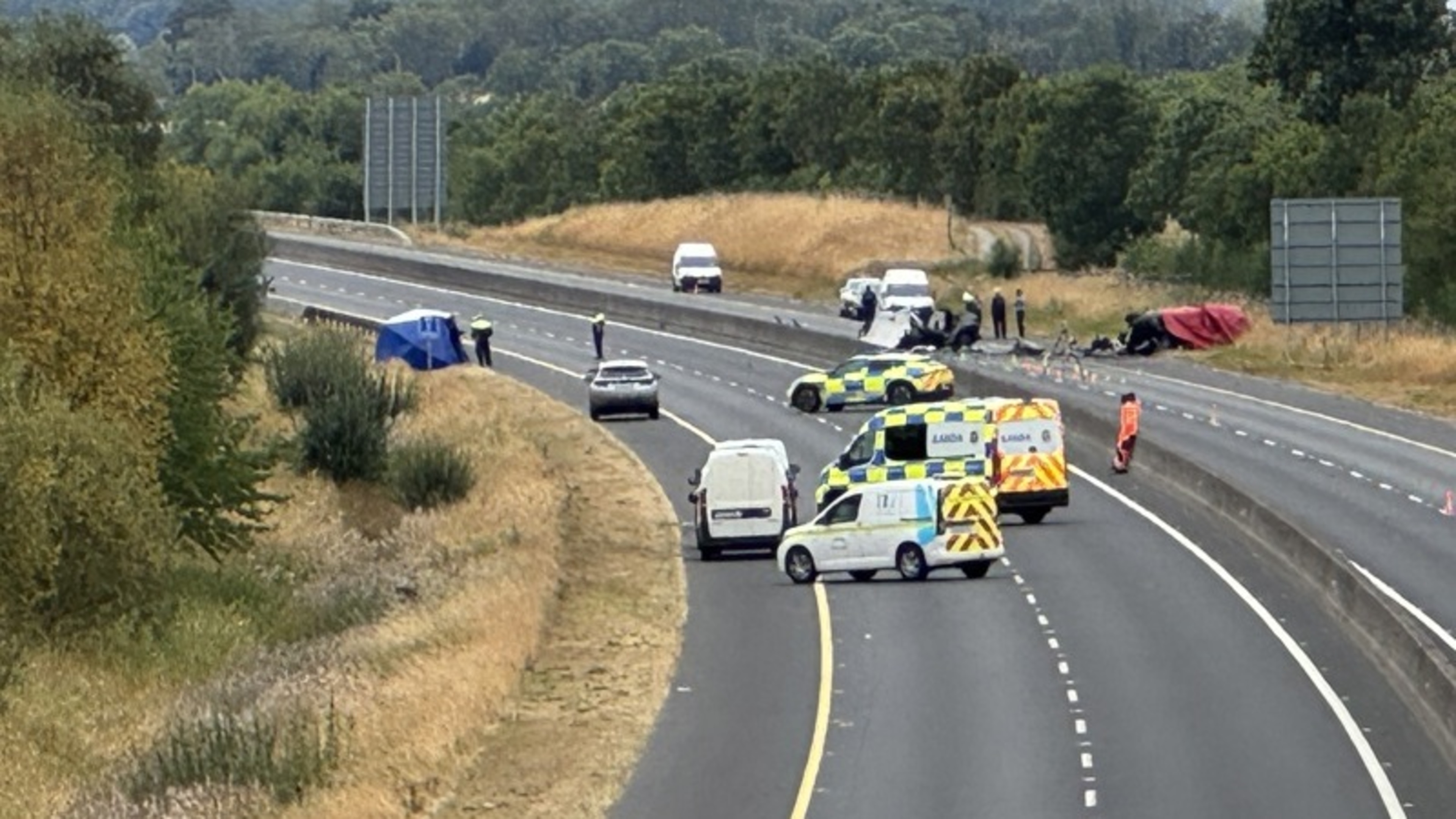 Fifth body located at scene of M9 crash that left three women and child seriously injured, as garda chief hits out at ‘reckless’ behaviour