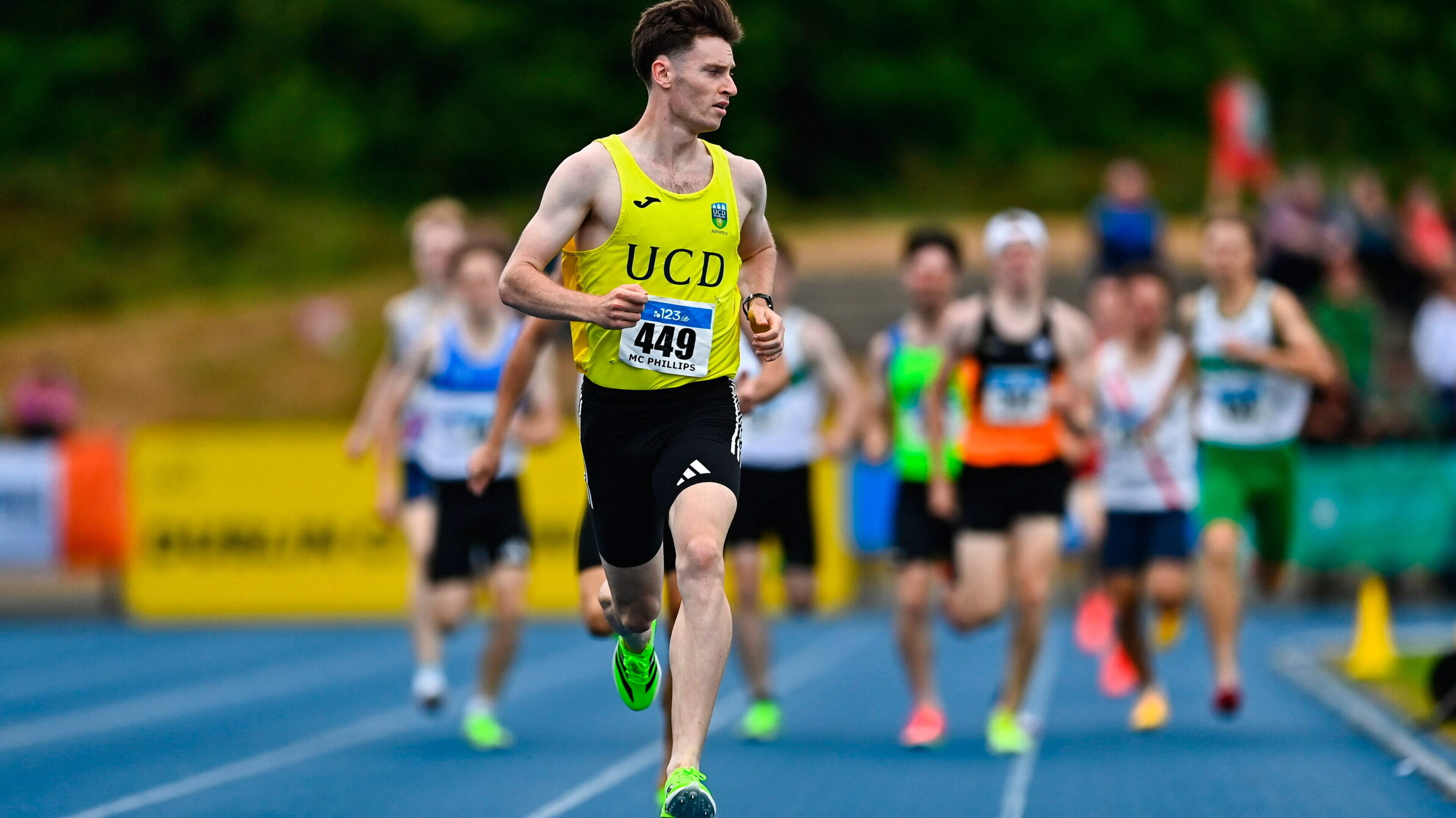 Cian McPhillips shows medal potential for European Championships with classy 800m display to take Irish title