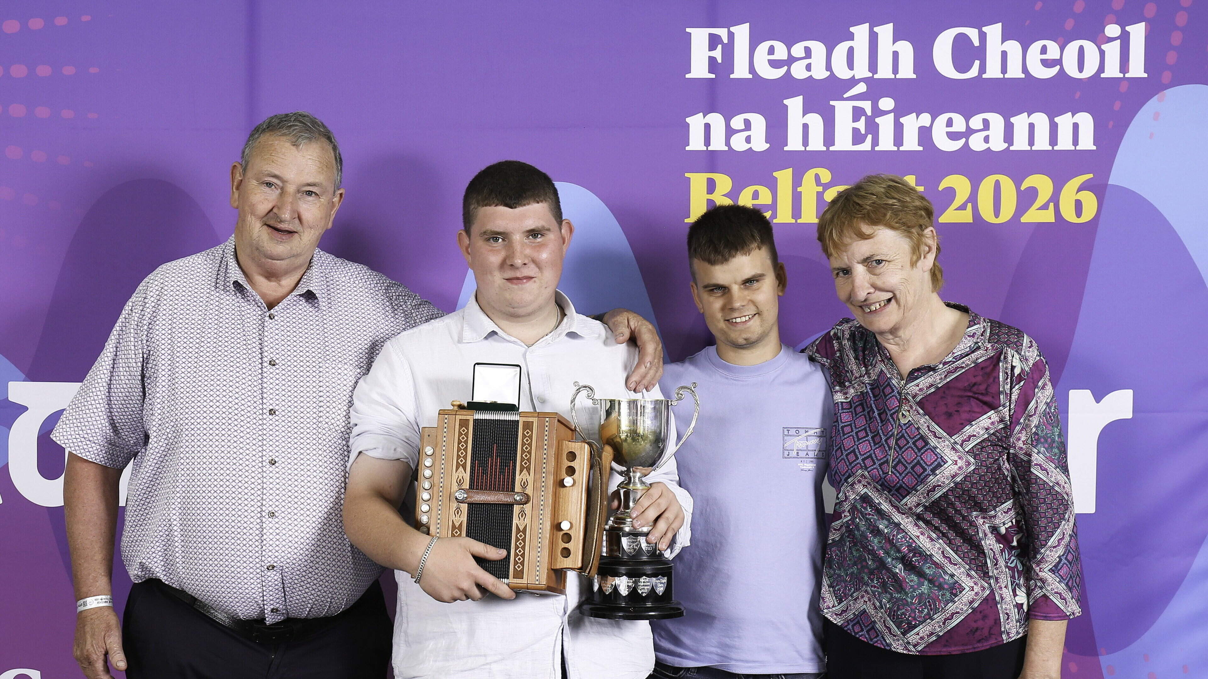 Kerry celebrates 15 wins at Fleadh Cheoil na hÉireann in Belfast