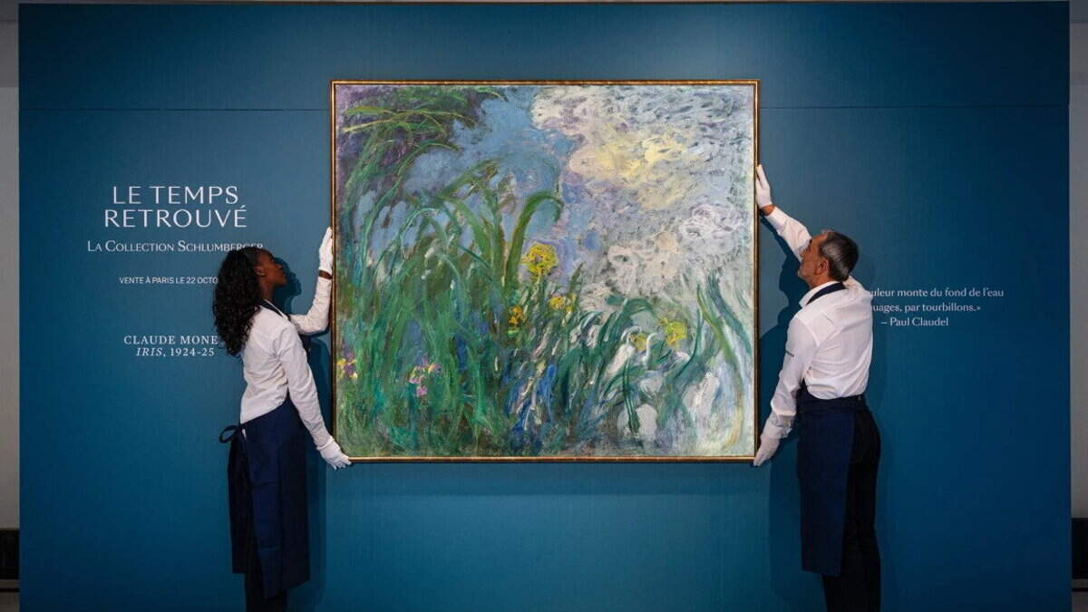 Never-exhibited Monet sells for €50m at Sotheby's Paris