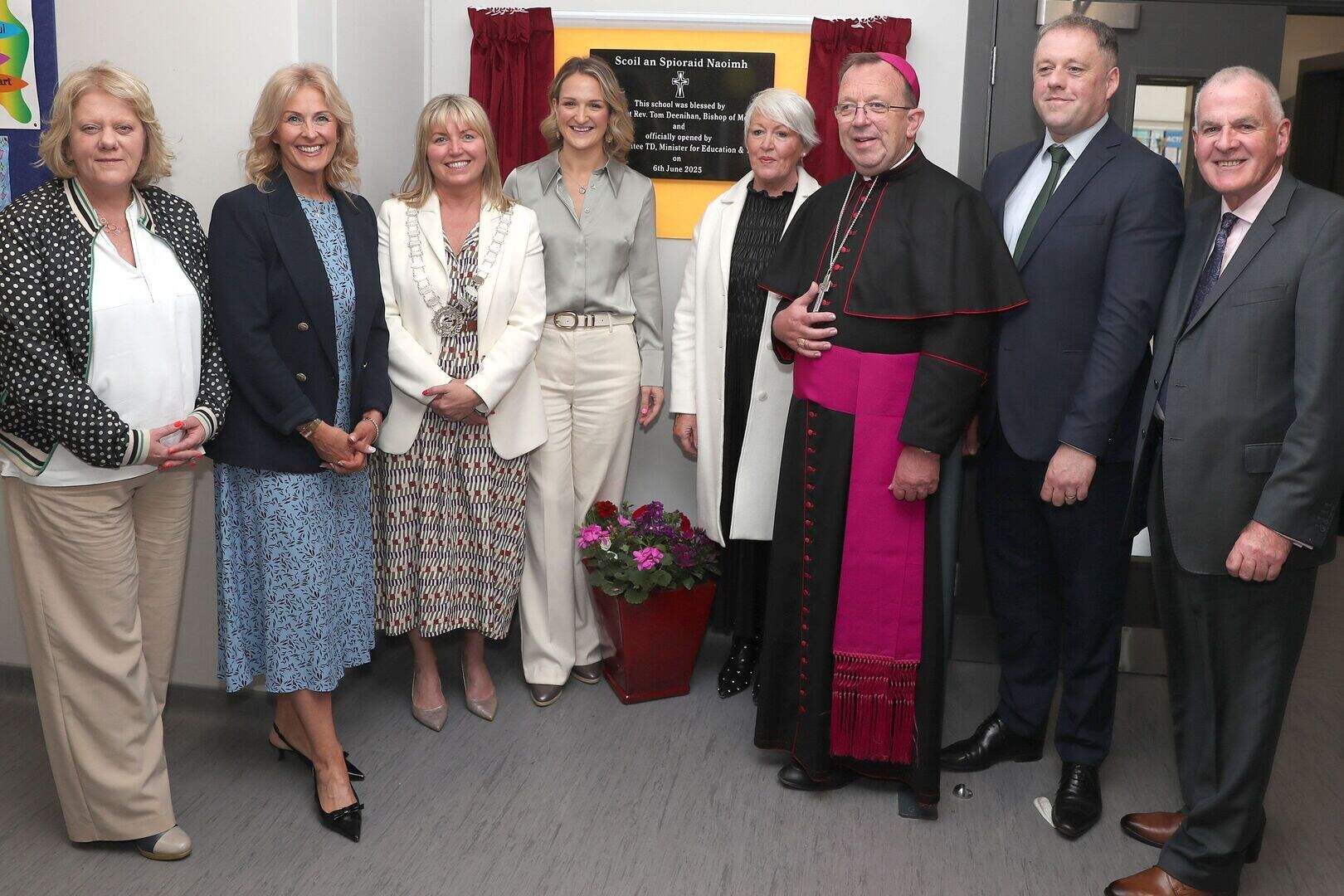 Meath school welcomes Minister of Education Helen McEntee to officially ...
