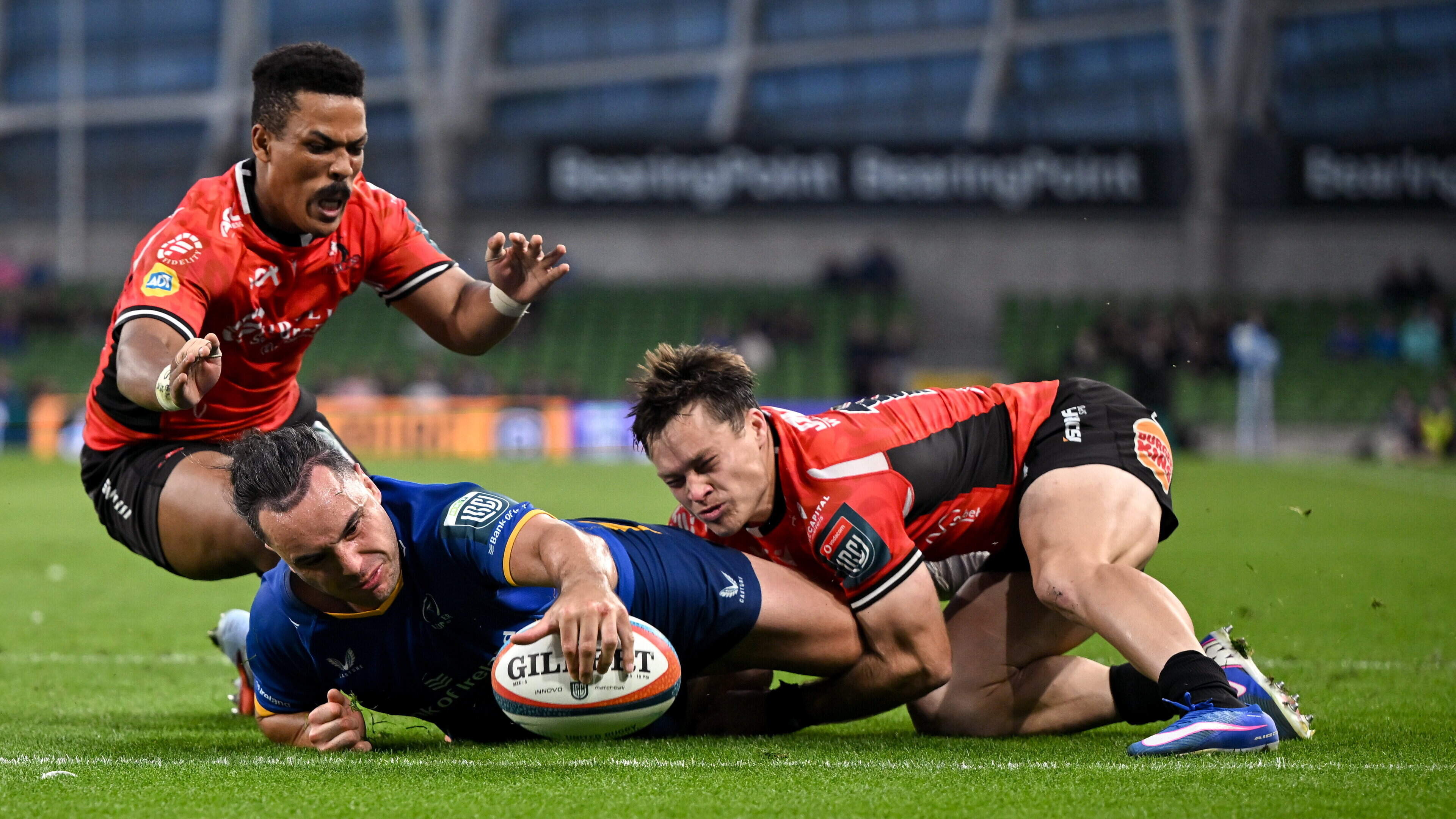 James Lowe shows he still has plenty to offer as he breaks Leinster’s try-scoring record in quarter-final stroll