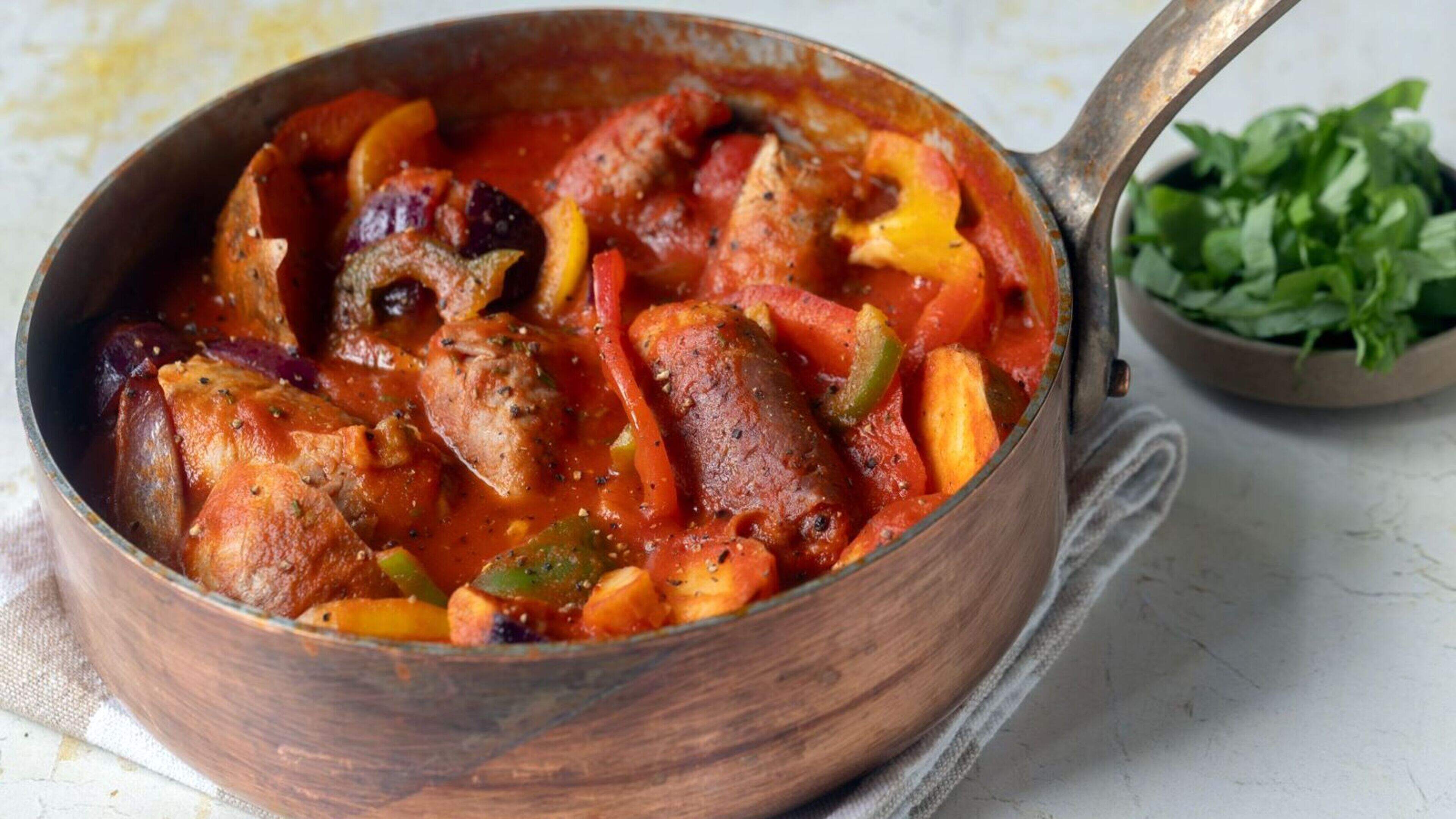 Spanish pork casserole