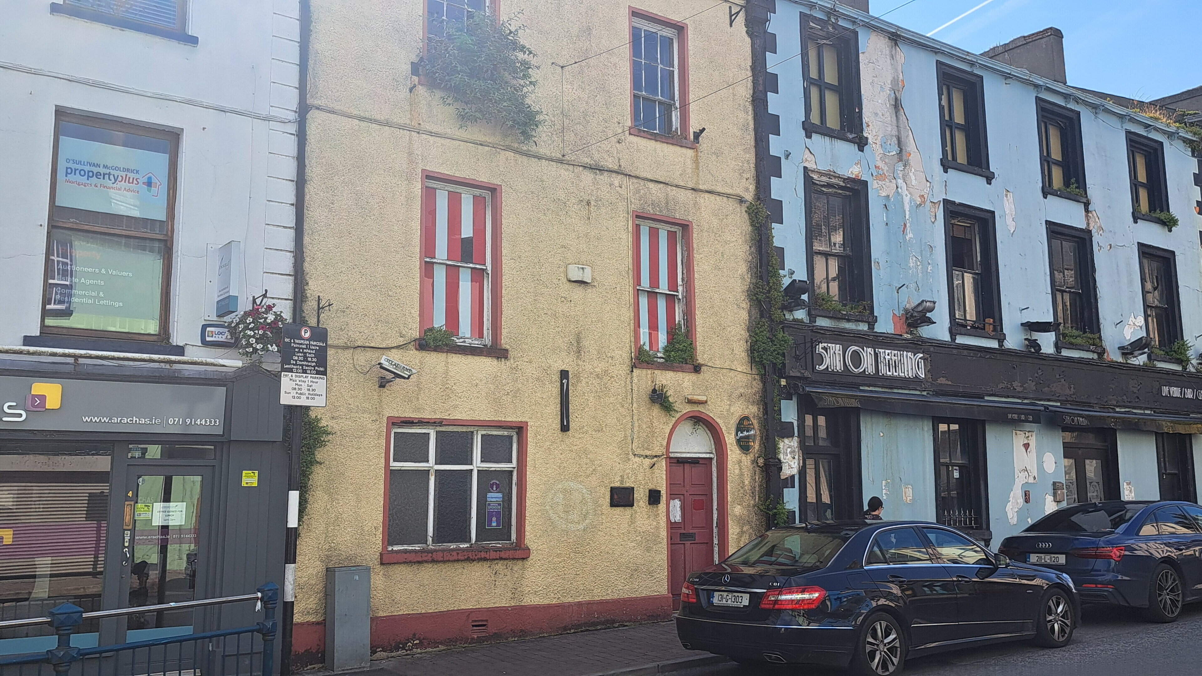 Sligo County Council moves to acquire derelict Town and County Club building on Teeling Street