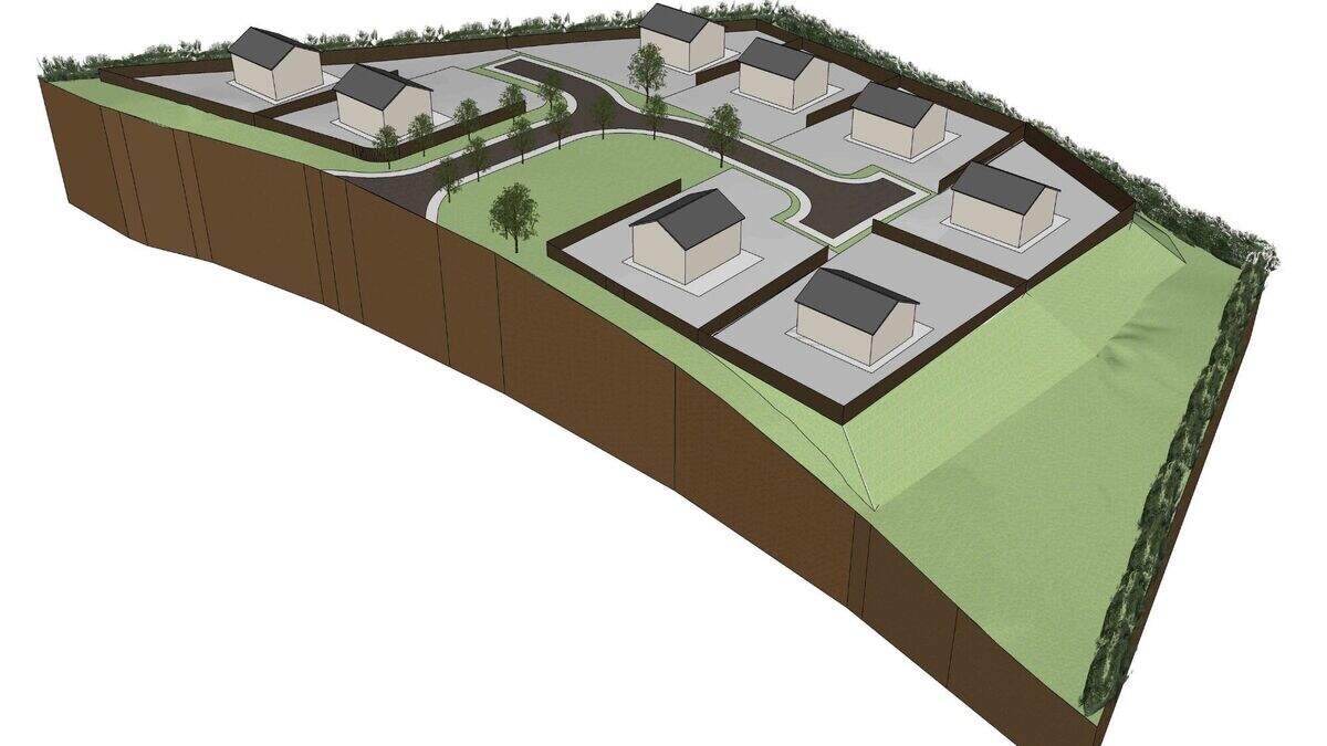 Eight private serviced homes planned for Clare village