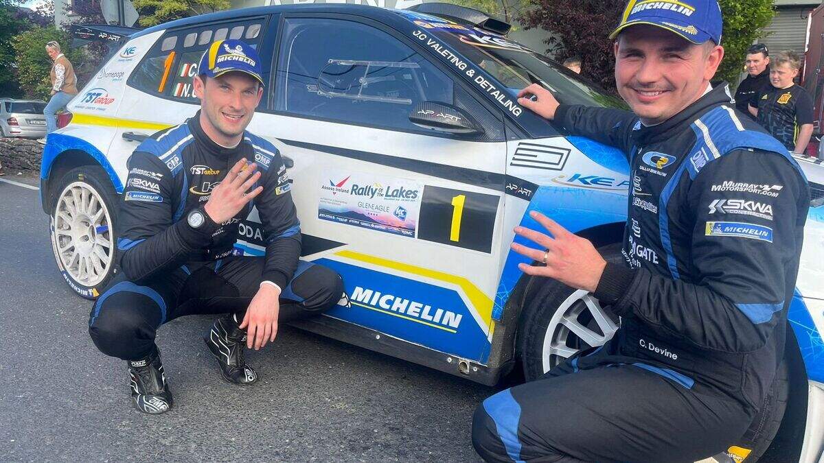 Kerry co-driver Noel O’Sullivan hails winning Rally of the Lakes as ...